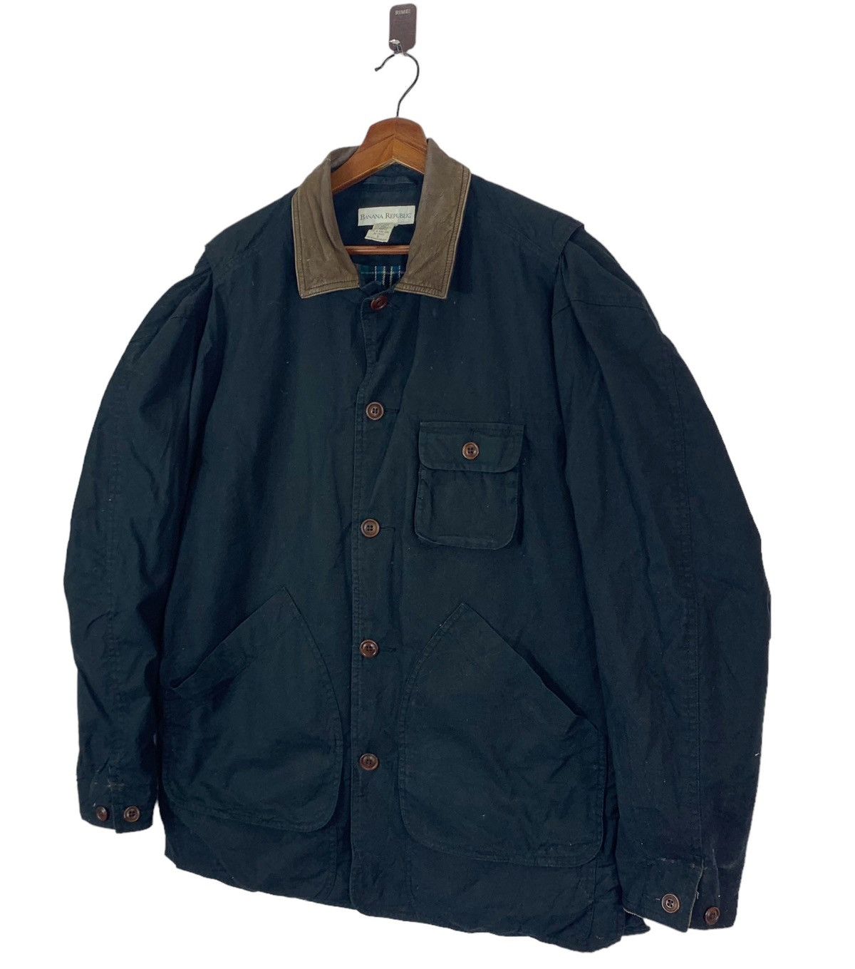 Other VINTAGE BANANA REPUBLIC DENIM COTTON BUTTON JACKET Size US S / EU 44-46 / 1 - 2 Thumbnail