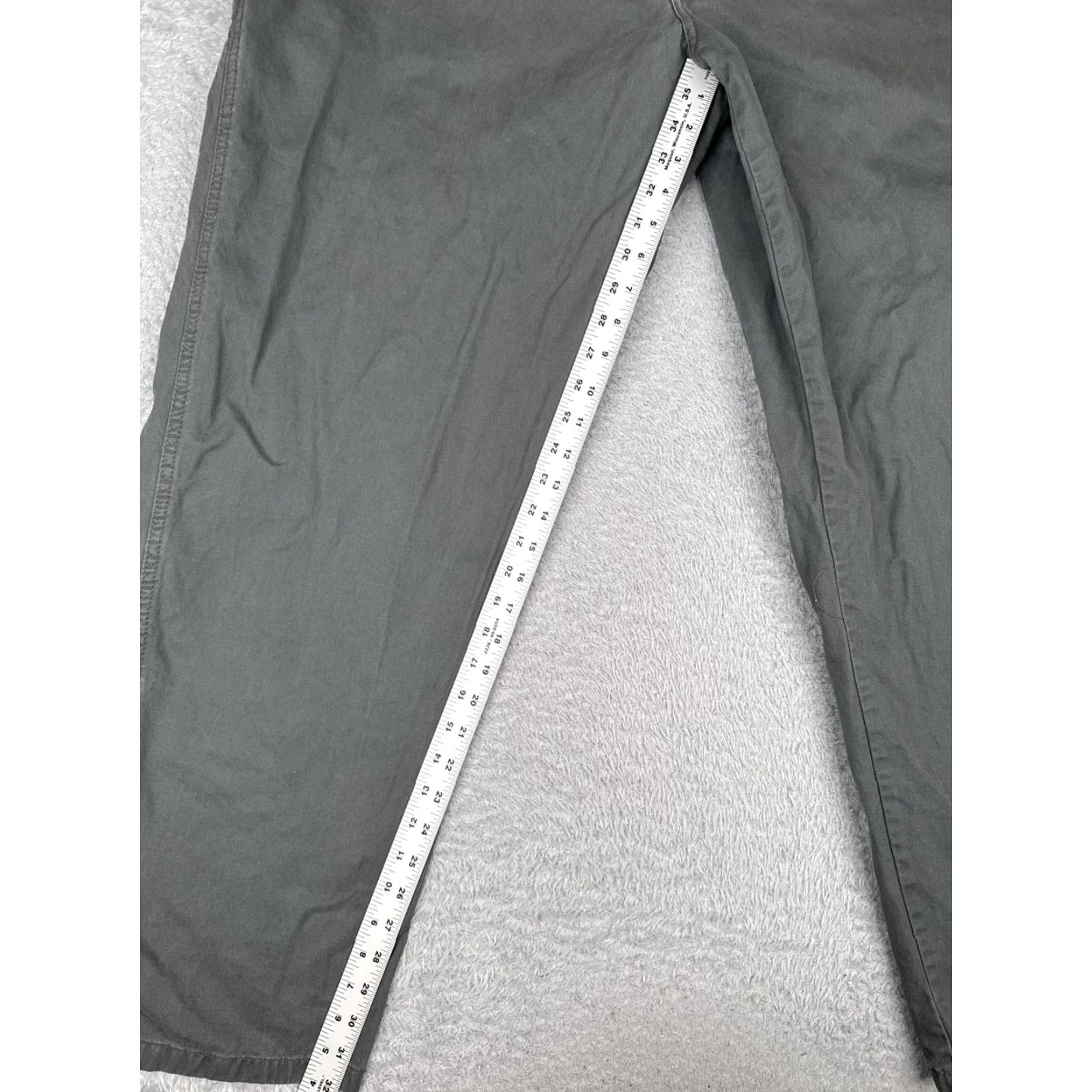 Wrangler Wrangler Workwear Pants Mens 44x32 Gray Carpenter Utility Cargo Cotton Twill Size US 44 / EU 60 - 7 Thumbnail