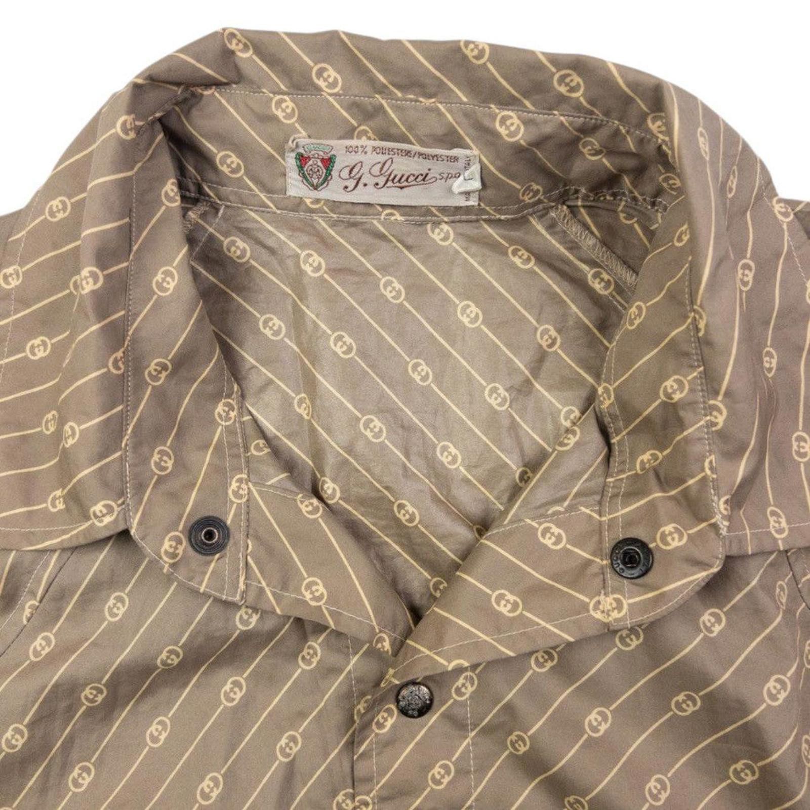 Gucci Vintage Gucci Monogram Packable Lightweight Jacket Size L Size US L / EU 52-54 / 3 - 5 Thumbnail