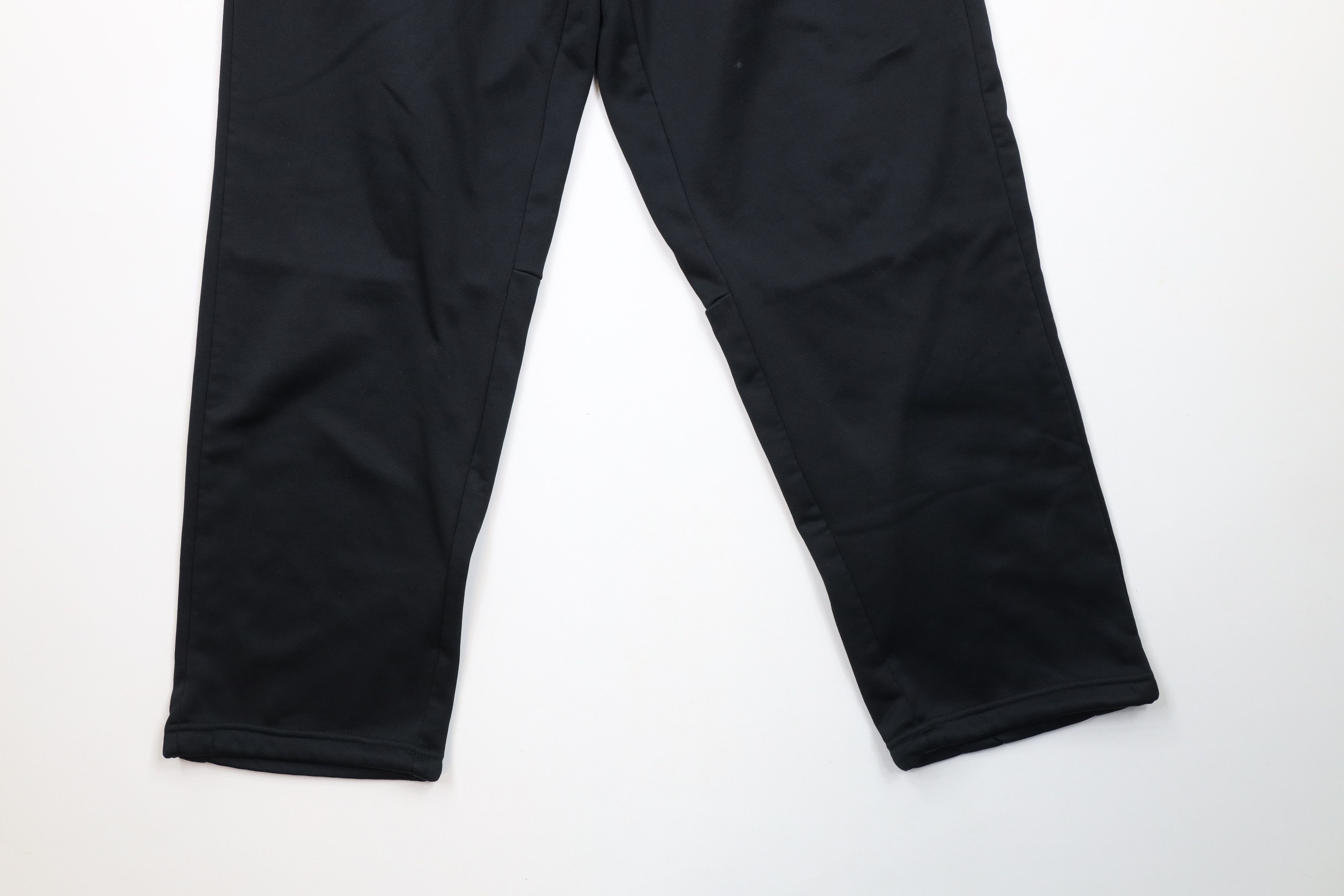 Nike × Vintage Vintage Nike Therma Fit Mini Swoosh Wide Leg Sweatpants Size US 36 / EU 52 - 4 Thumbnail