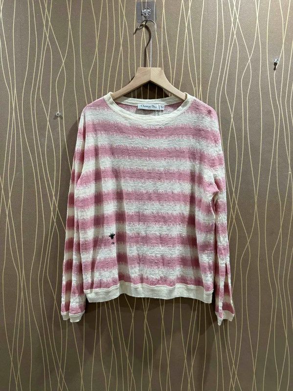 Dior Striped Knit Sweater for Women 0089