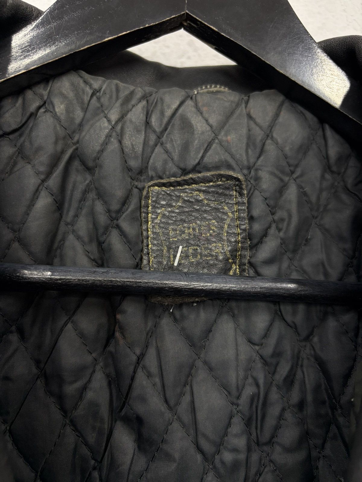 Hedi Slimane VTG Distressed Black Leather Biker Jacket Rick Owens Vibe Size US S / EU 44-46 / 1 - 25 Thumbnail