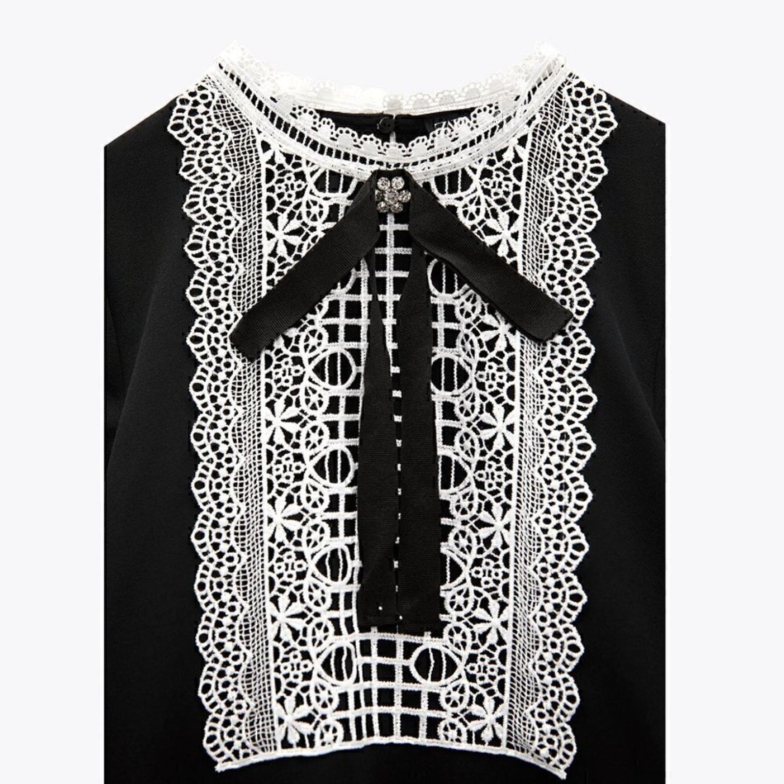 Zara ZARA Mini Dress with Ruffled Hem NWT (M) Size M / US 6-8 / IT 42-44 - 13 Thumbnail