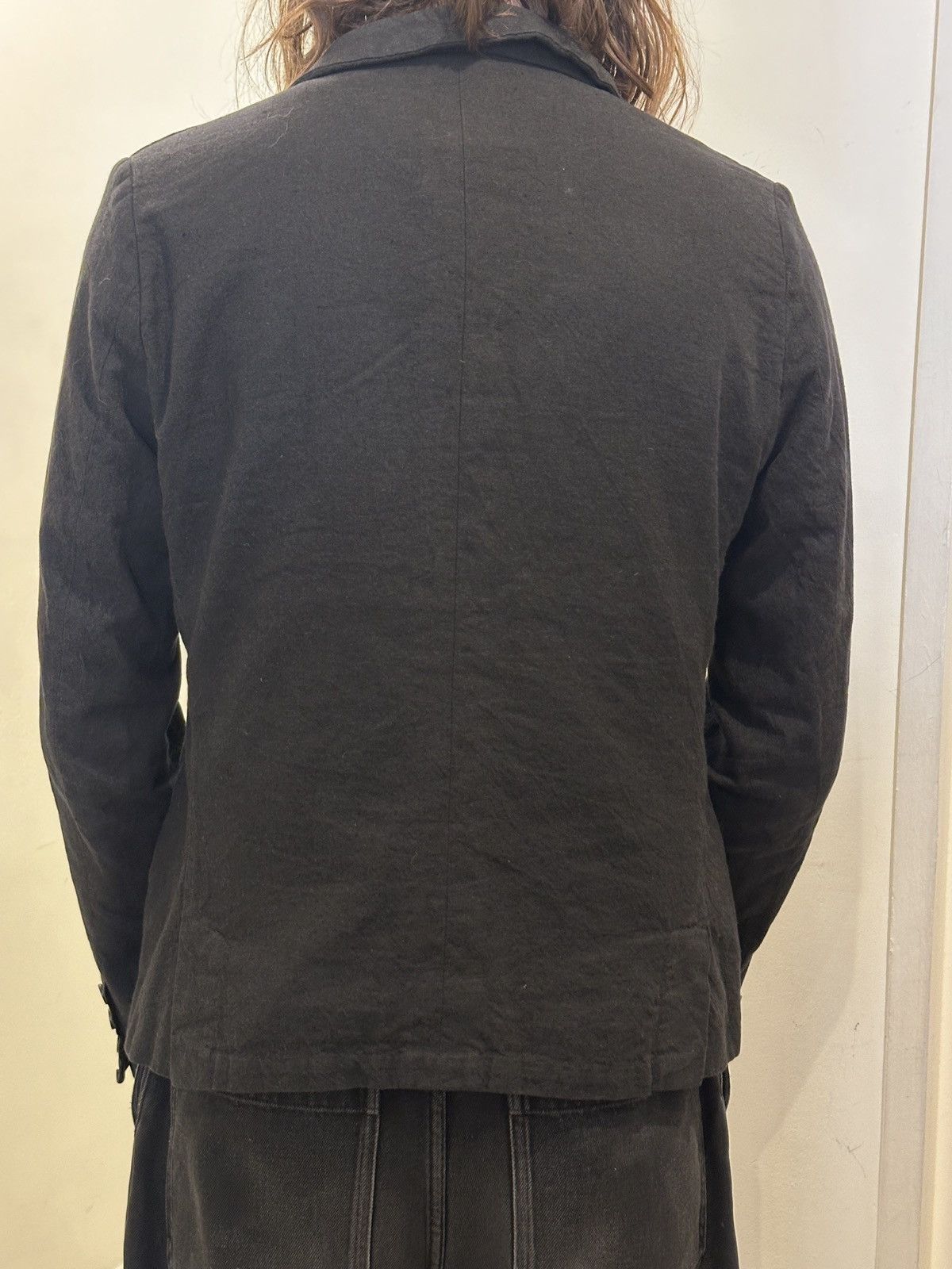 Geoffrey B. Small Gainsbourg Mid Weight Linen Jacket Size 46R - 8 Thumbnail