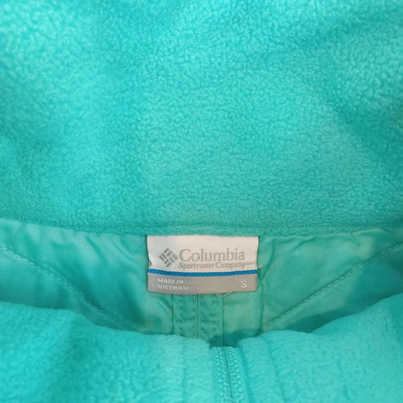 Vintage Columbia Womens Green Full Zip Fleece Vest Small Size S / US 4 / IT 40 - 5 Thumbnail
