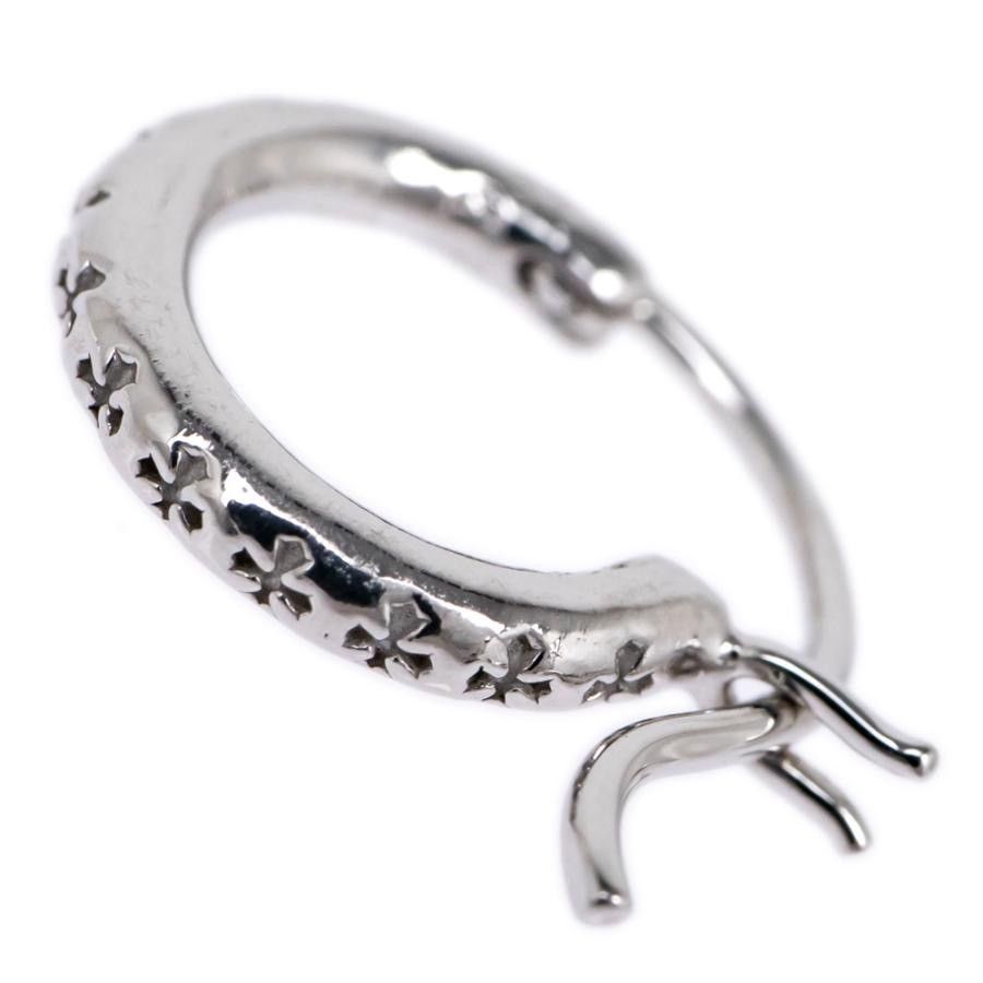 Chrome Hearts chrome hearts 18K White Gold TFL hoop earring Size ONE SIZE - 4 Thumbnail