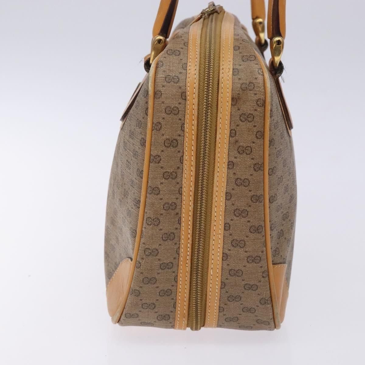 Gucci GUCCI Micro GG Supreme Hand Bag Pvc Beige Gold 000 104 000 Size ONE SIZE - 4 Thumbnail