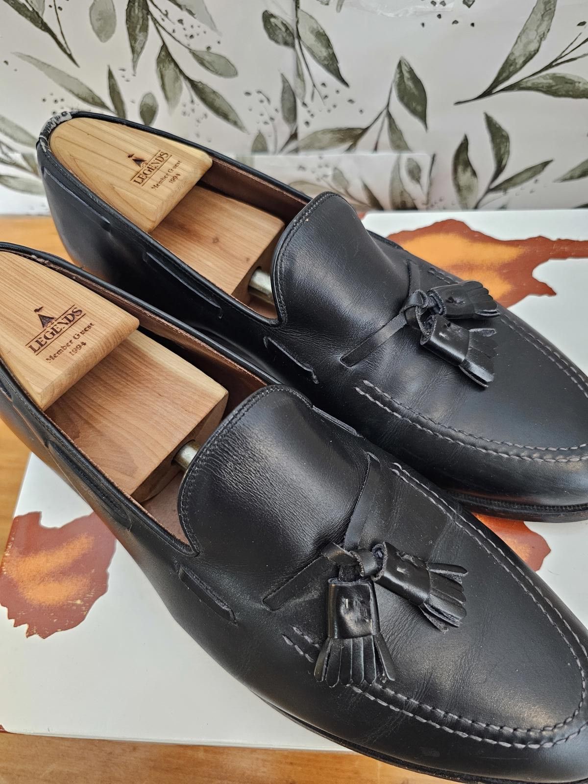Allen Edmonds Black loafers 9.5 Allen Edmonds Arezzo Horsebit Loafer - Black (Style 55106  main image 3