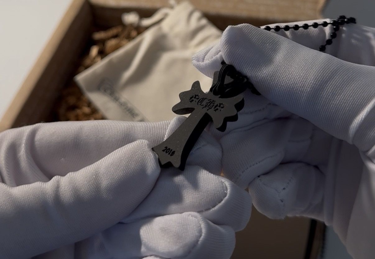 Chrome Hearts Silichrome Cross Pendant and Ball Chain Size ONE SIZE - 3 Thumbnail
