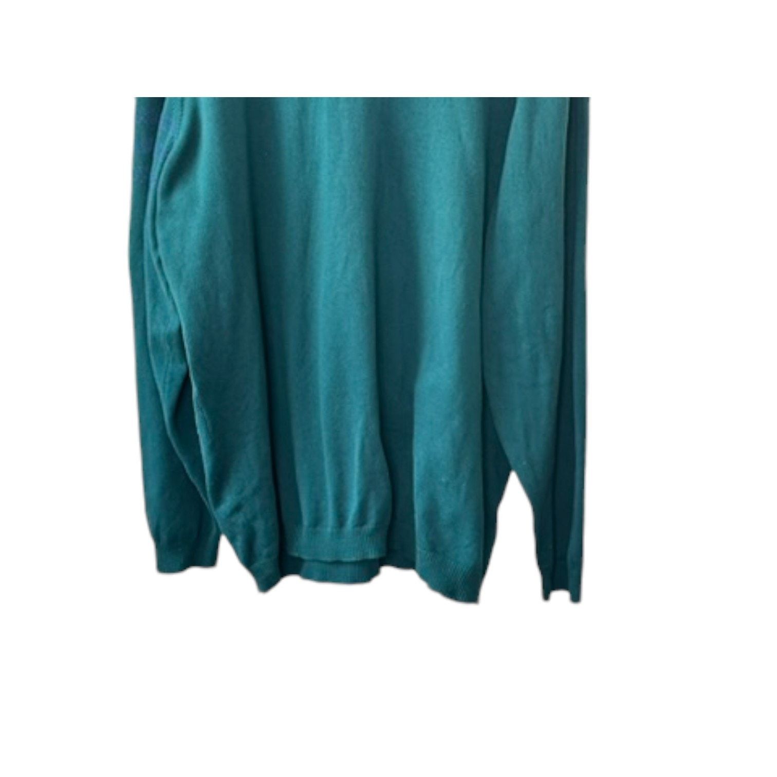 Adidas Adidas Green Ombre Long Sleeve Knit Sweater Men's 2XL Size US XXL / EU 58 / 5 - 7 Thumbnail