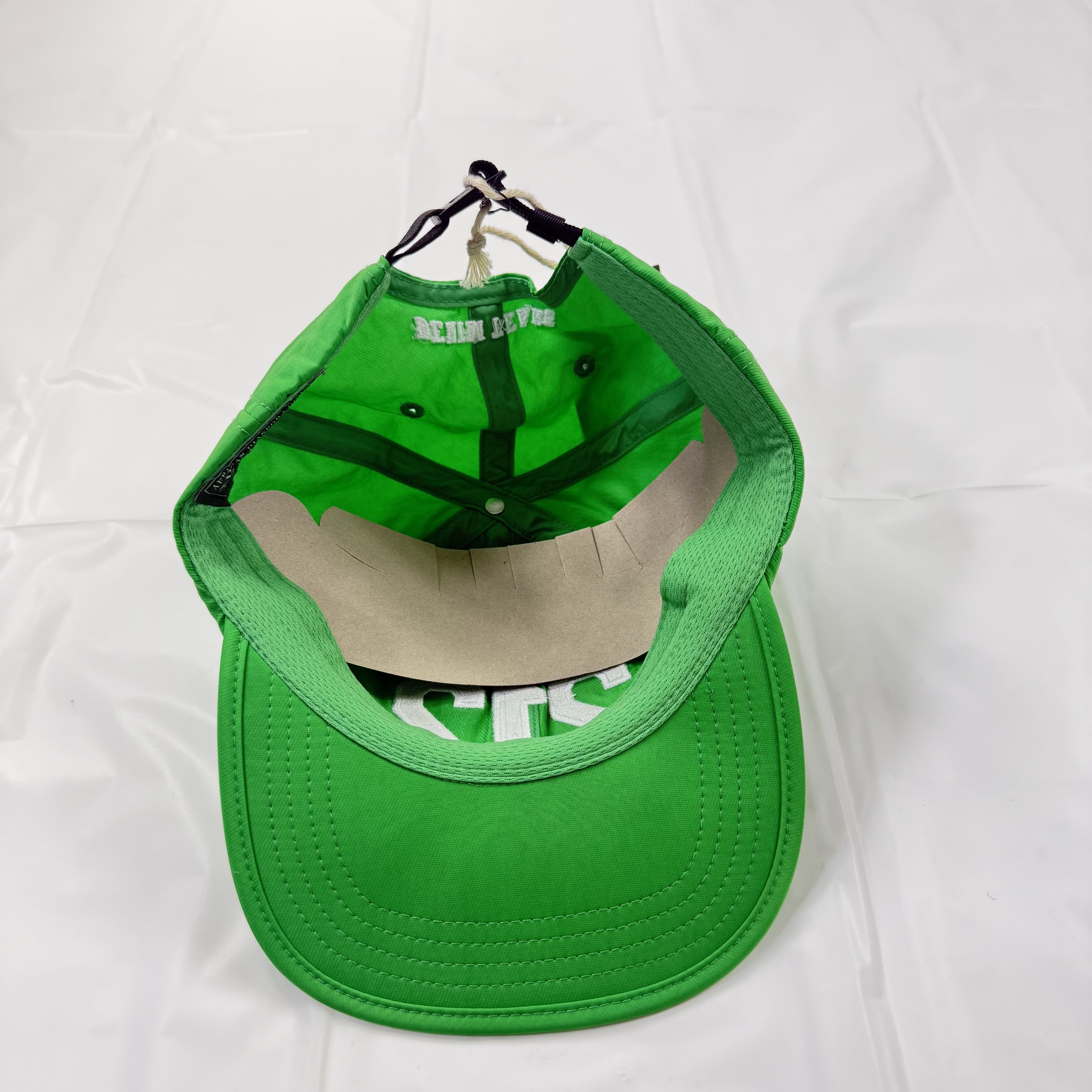 DENIM TEARS Denim Tears Green 212 Zip Code Cap Nylon Adjustable Hat Size ONE SIZE - 7 Thumbnail