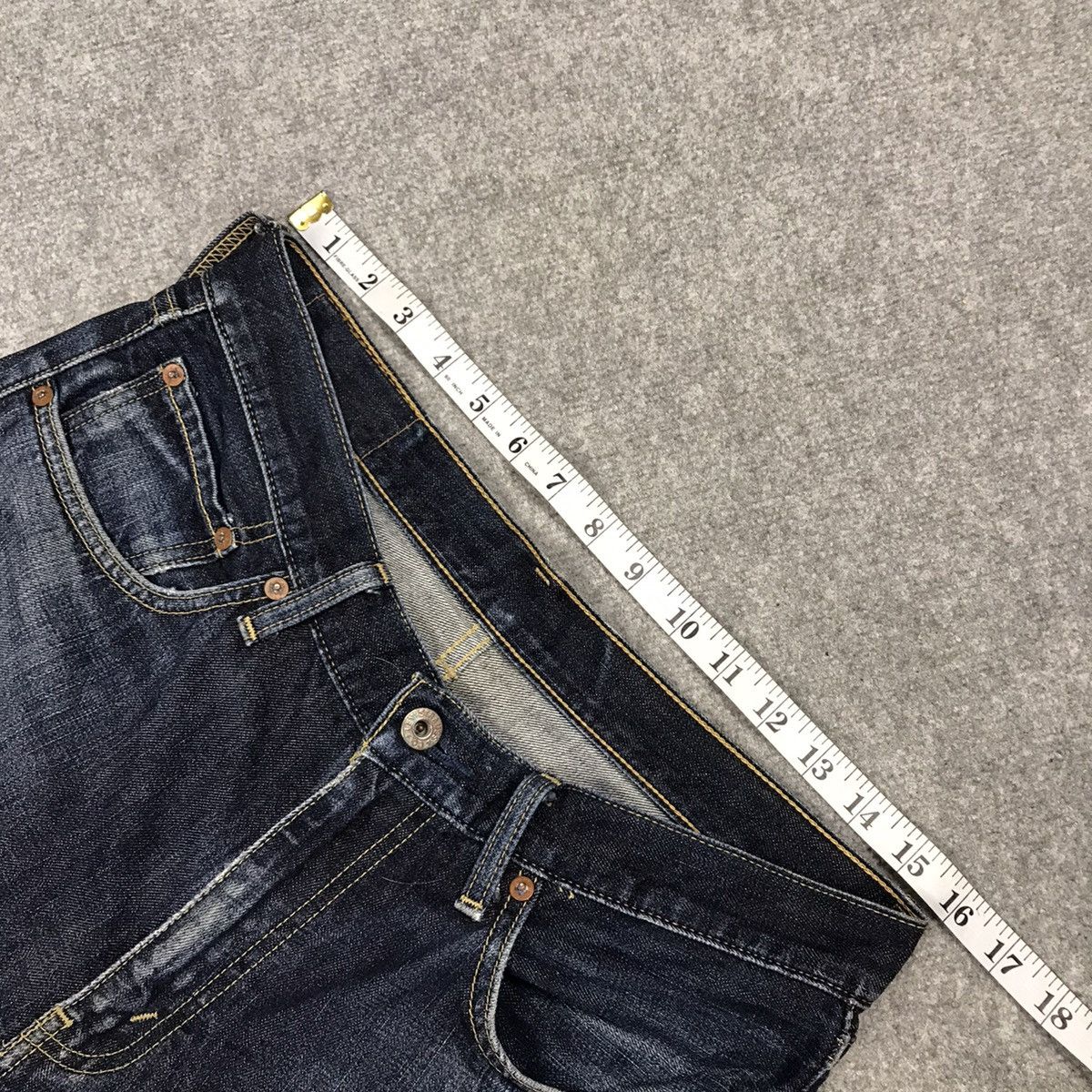 Levi's Vintage Clothing Levis Distressed denim blue jeans pants Size US 31 - 13 Thumbnail