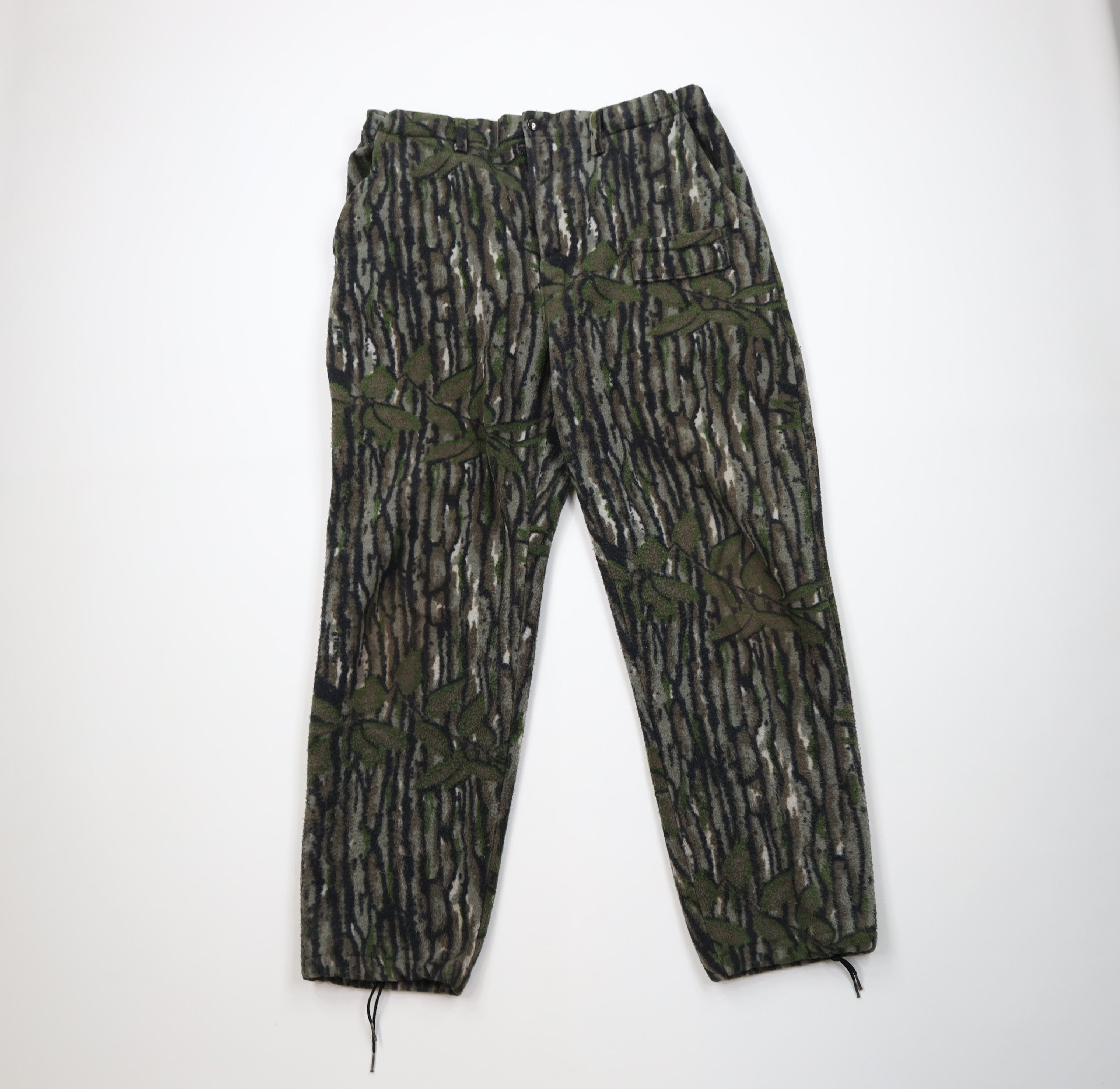 Walls Vintage 90s Walls Camouflage Fleece Sweatpants Joggers USA Size US 36 / EU 52 - 1 Thumbnail