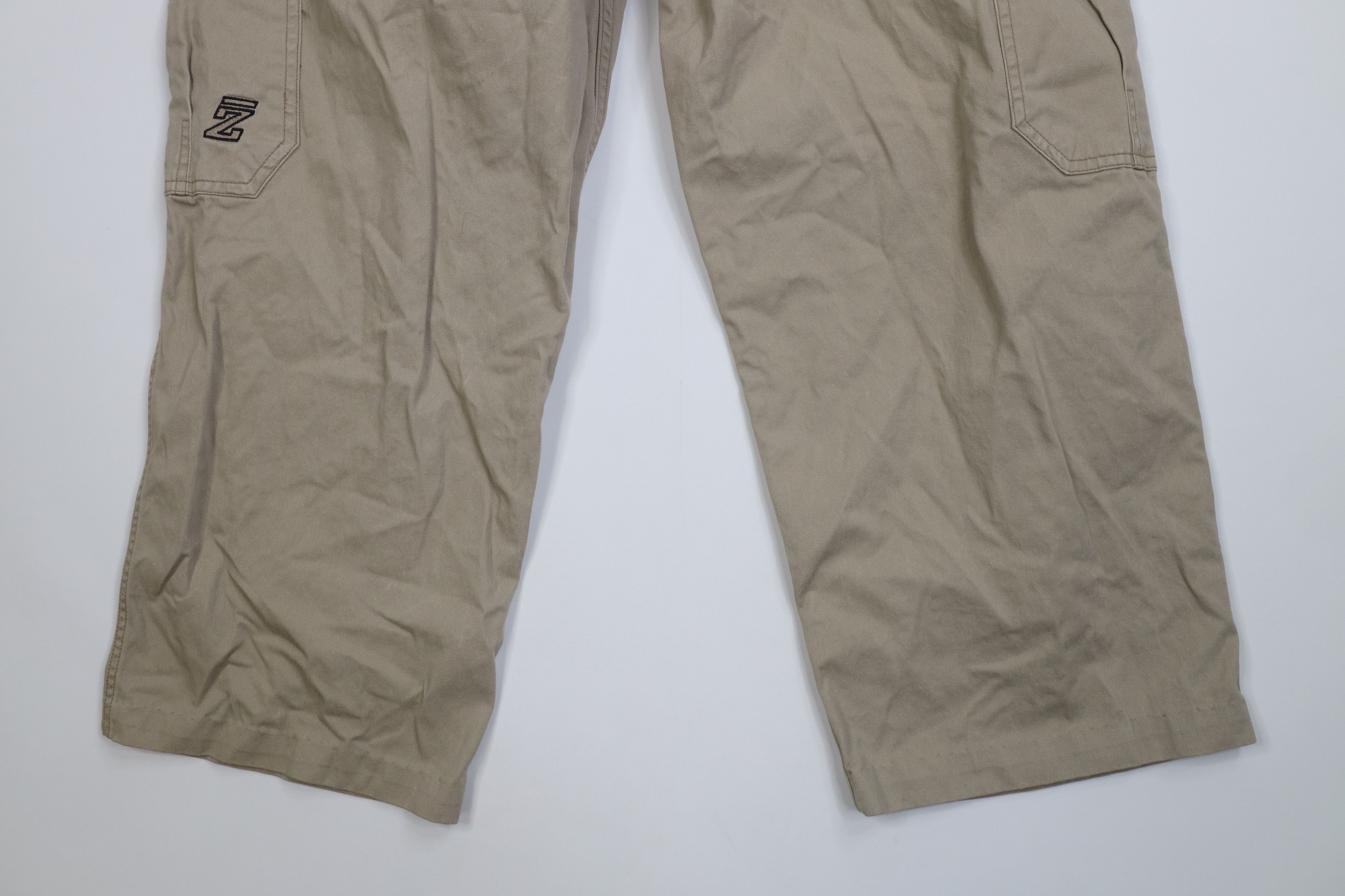Vintage Vintage 90s Y2K Streetwear Big Pocket Wide Leg Cargo Pants Size US 36 / EU 52 - 13 Thumbnail