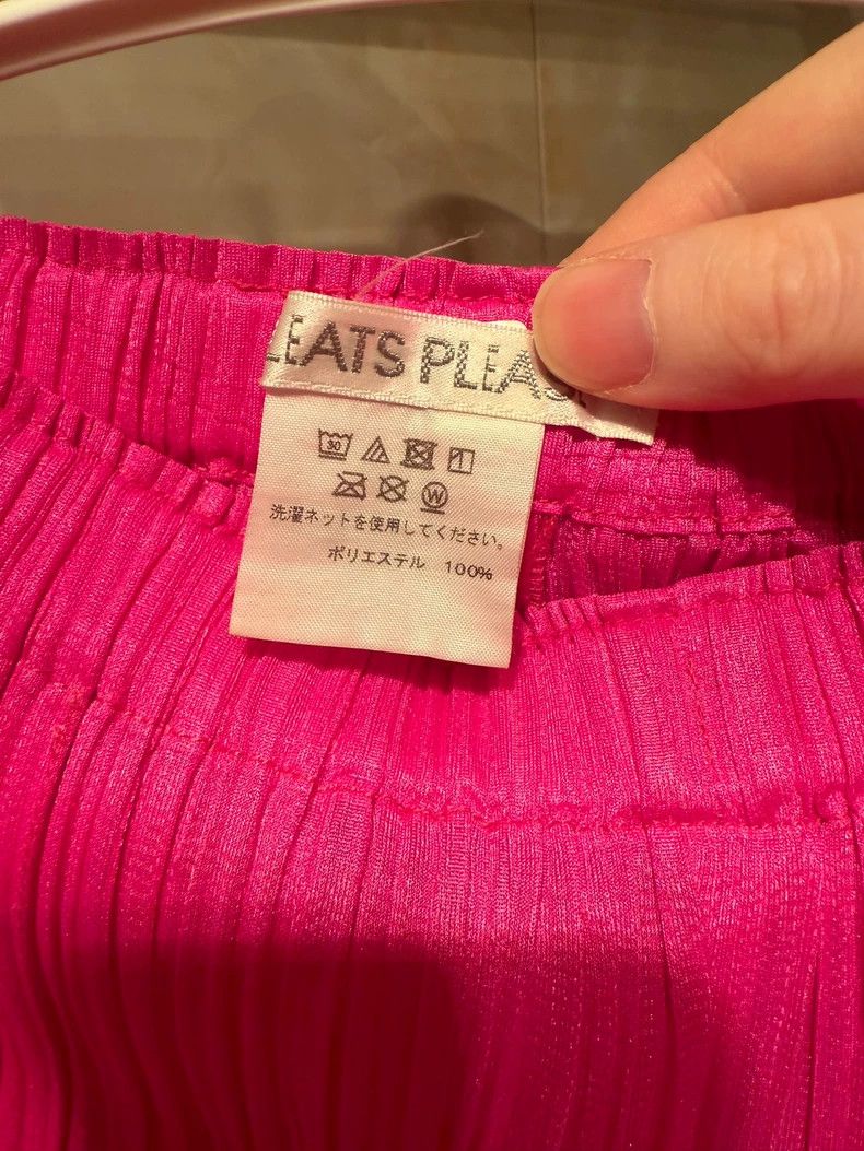 Issey Miyake issey miyake size:1 Pink pleated pants 2505-Nextarrow Size 42" / US 20 - 2 Thumbnail