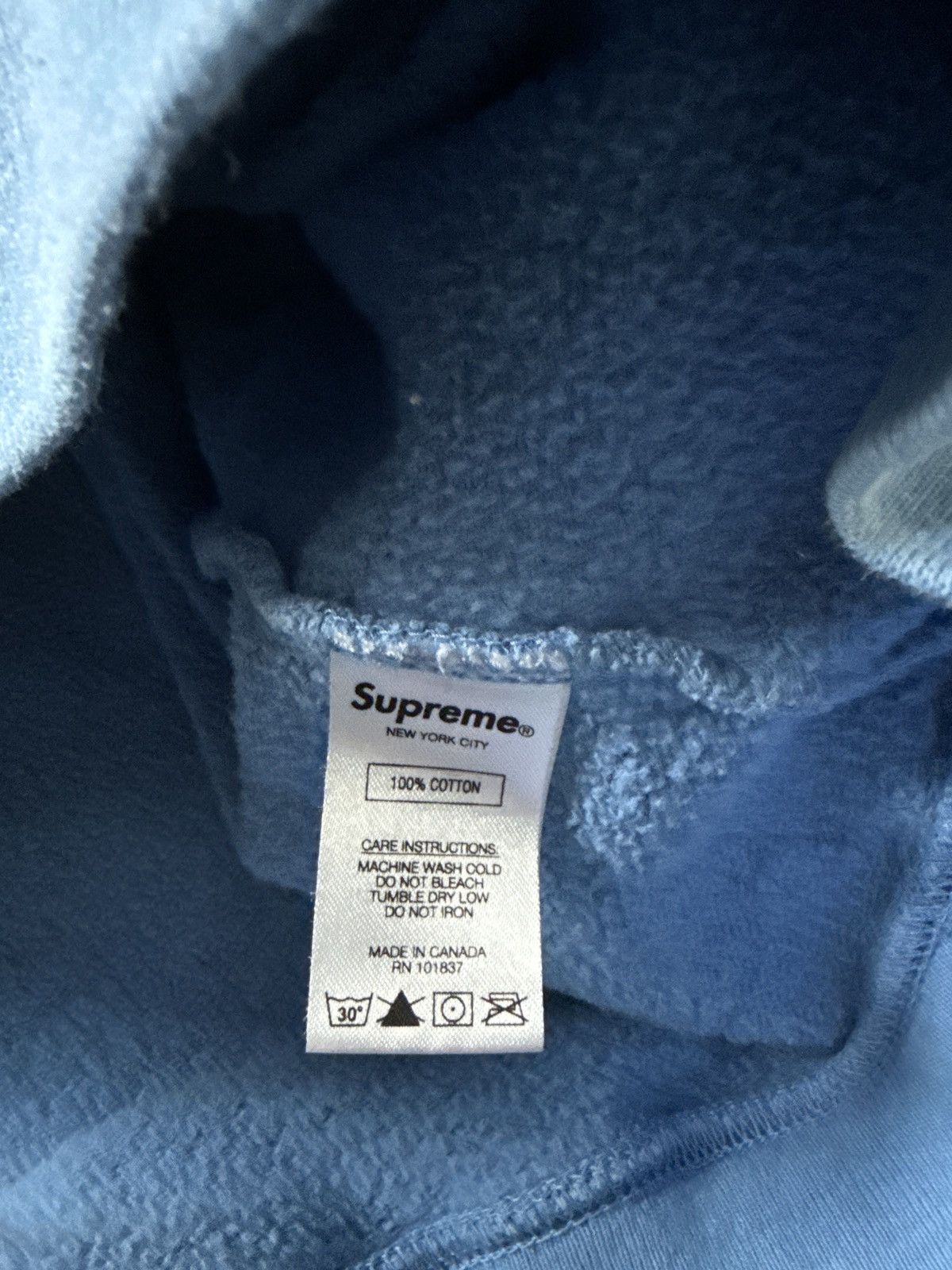 Supreme Supreme Tag Logo Hooded Sweatshirt Size US M / EU 48-50 / 2 - 6 Thumbnail
