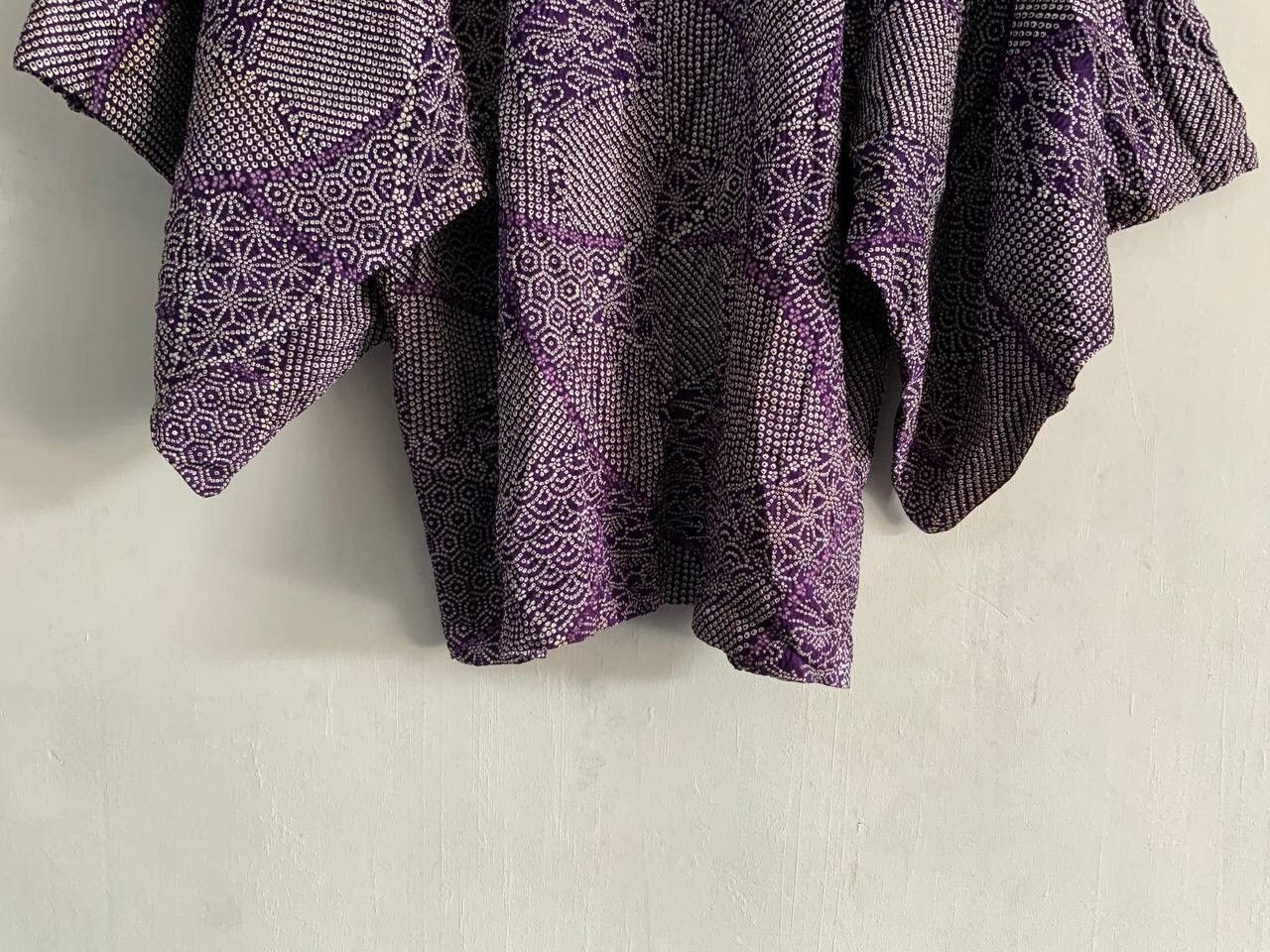 Japanese Brand Vintage Purple Silk Kimono Japan Size US M / EU 48-50 / 2 - 8 Thumbnail