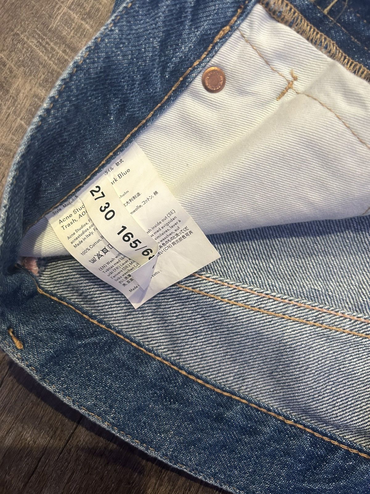Acne Studios Acne Studios 1997 Bla Konst Size 27" / US 4 / IT 40 - 6 Thumbnail