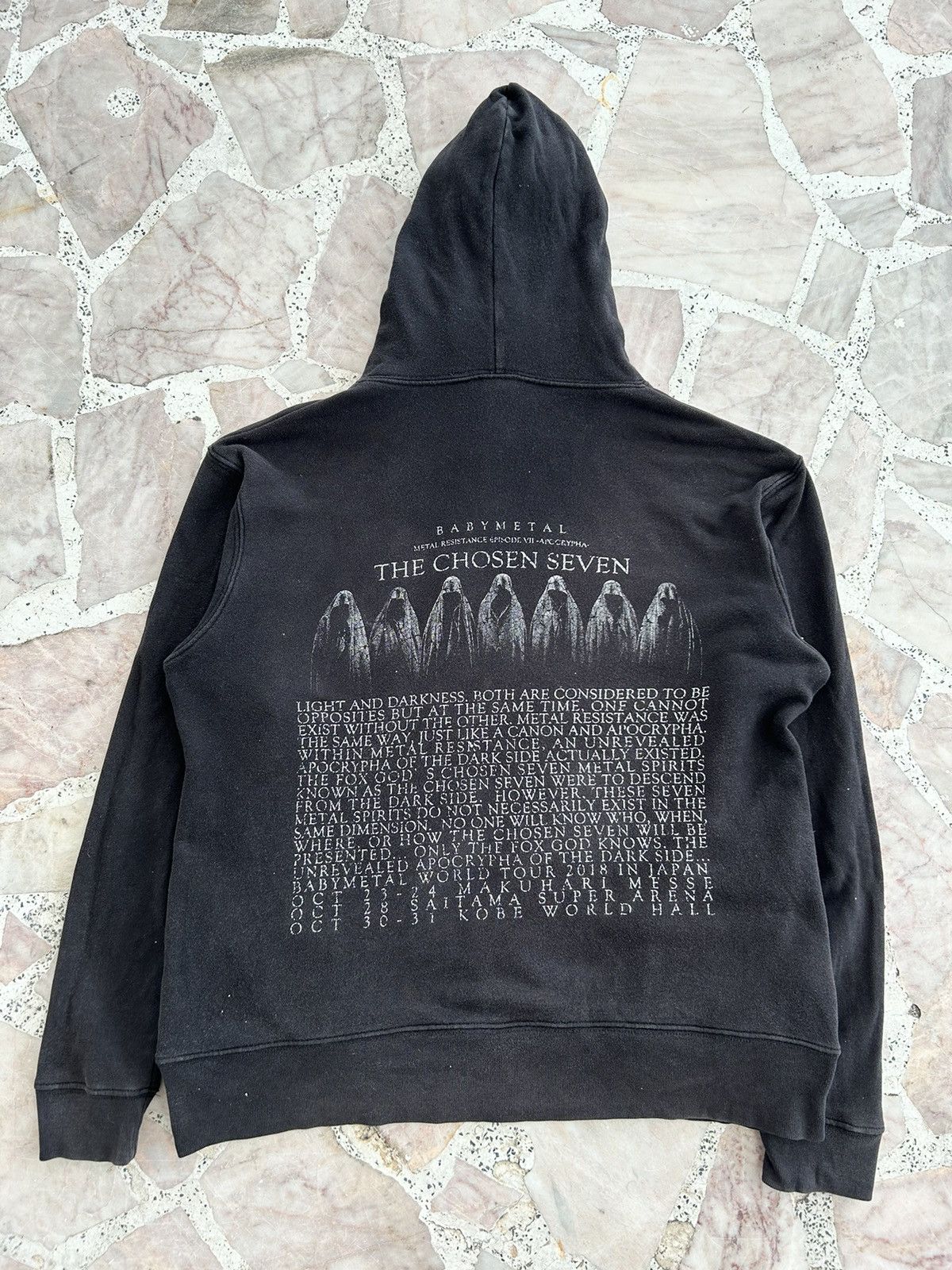 Band Tees Baby Metal 2018 World Tour Hoodie Black Size US M / EU 48-50 / 2 - 1 Thumbnail