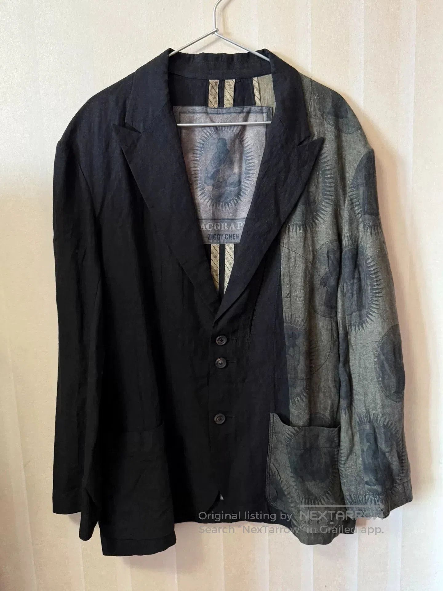 Ziggy Chen Ziggy Chen 22SS Green Hemp Jacket. Size US M / EU 48-50 / 2 - 1 Thumbnail