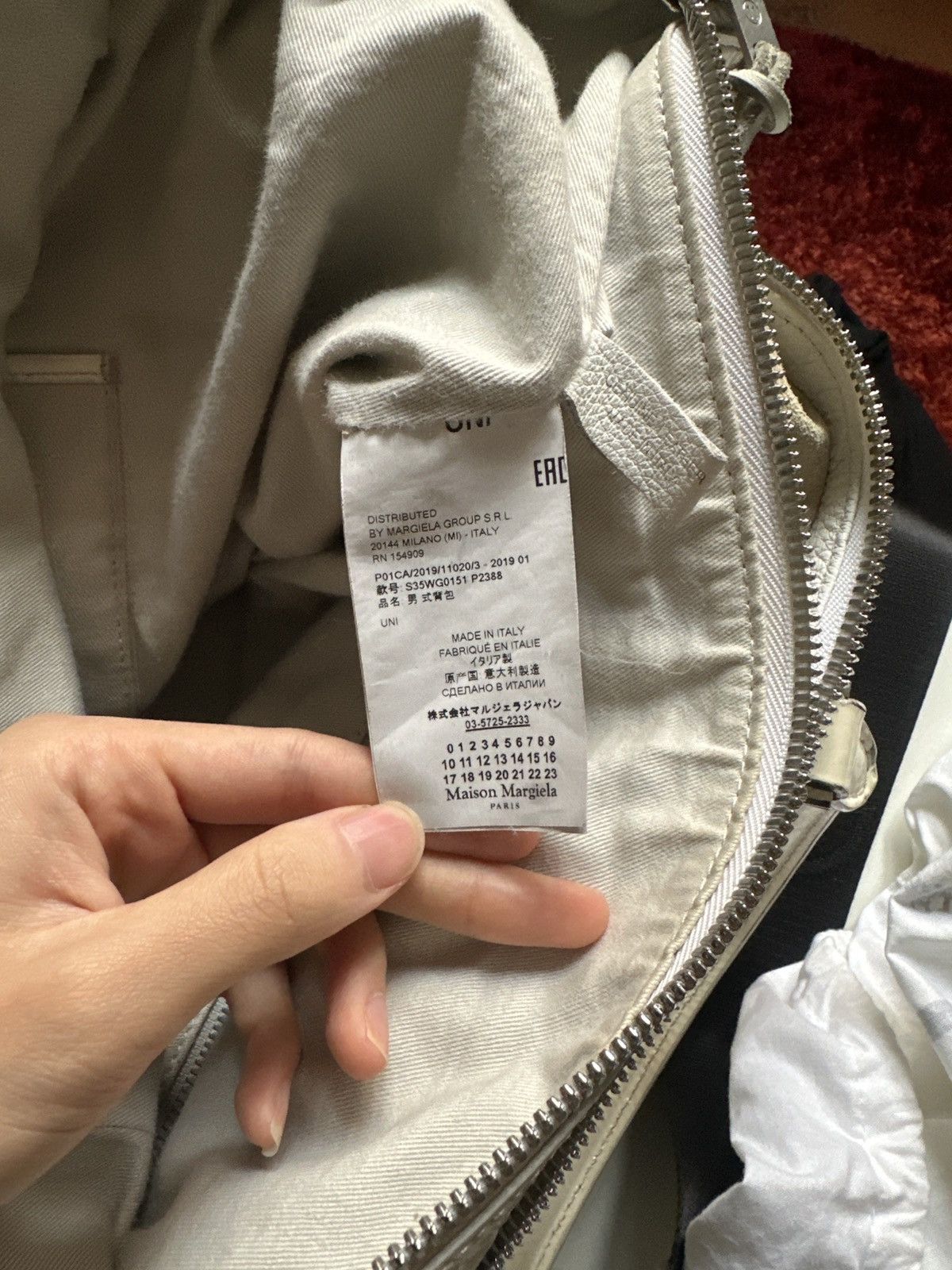Maison Margiela XL White Maison Margiela 5AC Size ONE SIZE - 14 Thumbnail