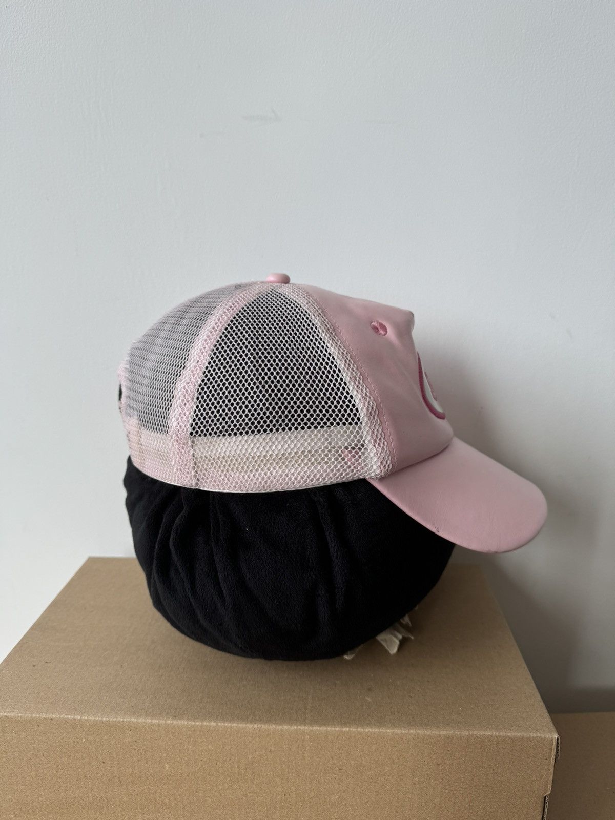 Vintage × Von Dutch Rare Vintage Von Dutch Leather Trucker Cap Hat Size ONE SIZE - 5 Thumbnail