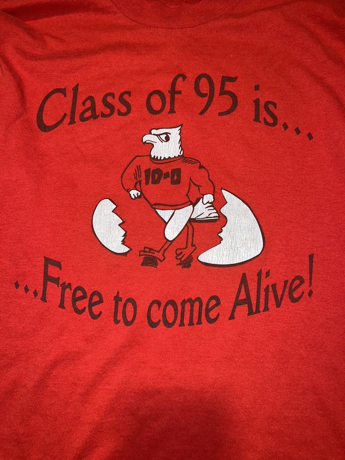 Vintage Vintage 1995 Graduation Tee Made In USA Size US L / EU 52-54 / 3 - 2 Thumbnail