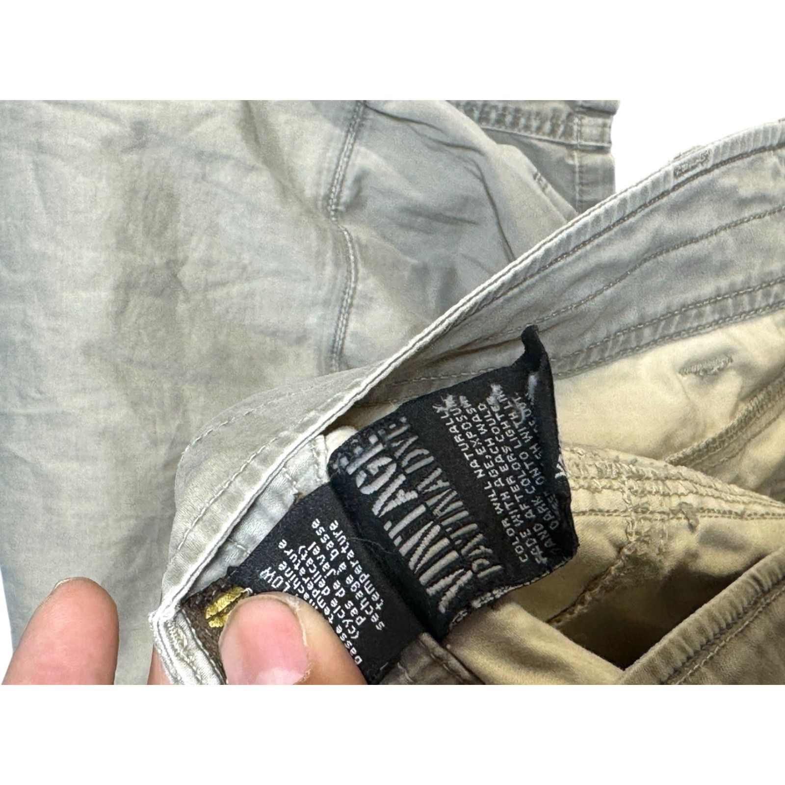 Vintage VINTAGE Kuhl Rydr Crag Series Pants Mens 36x30 Brown Cotton Spandex Canvas 5-Pocket Italian Snap Cool Outdoor Workwear Size US 36 / EU 52 - 6 Thumbnail