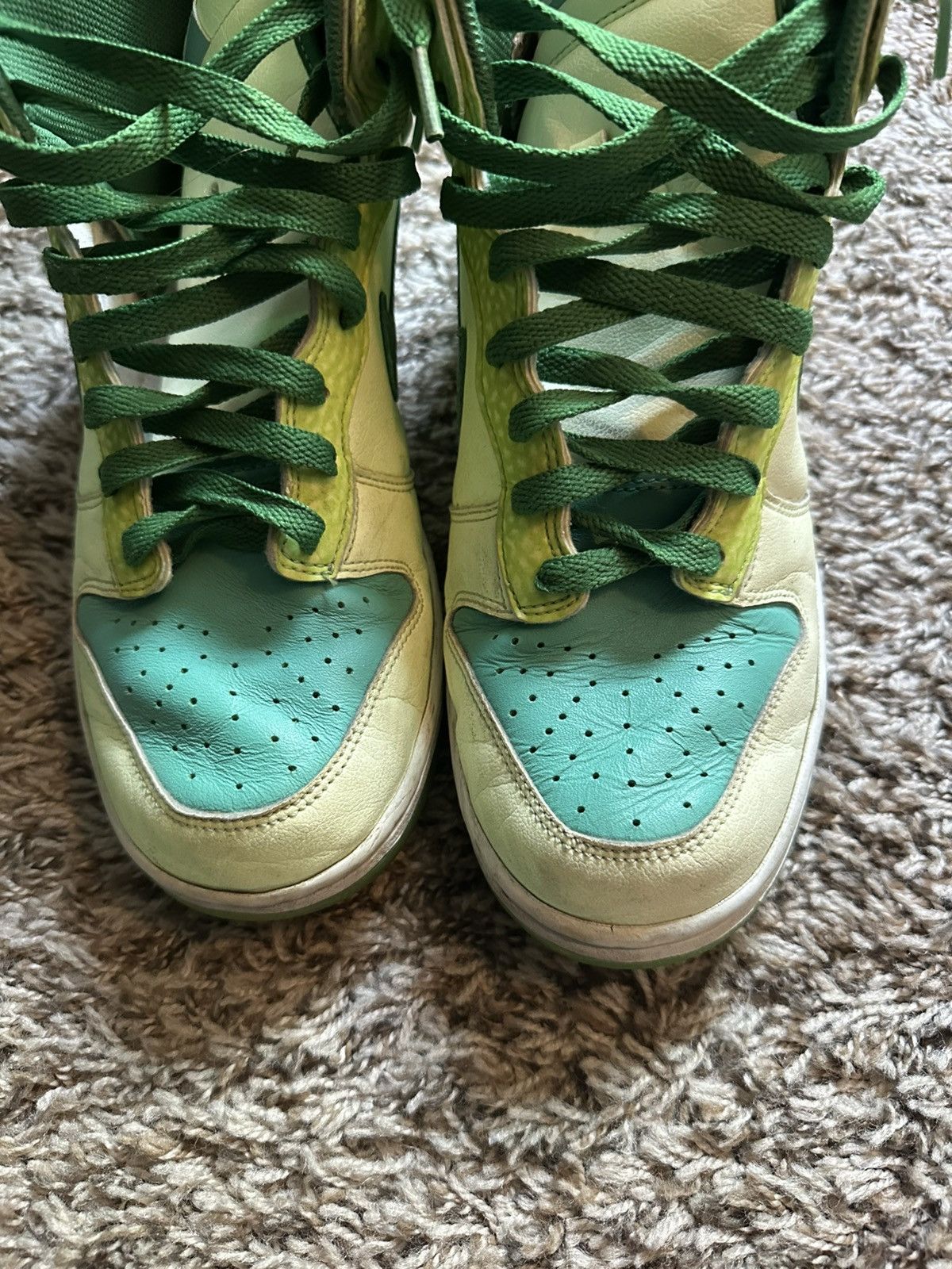 Nike Nike Dunk High Glow in the Dark 2 Size US 9 / EU 42 - 7 Thumbnail