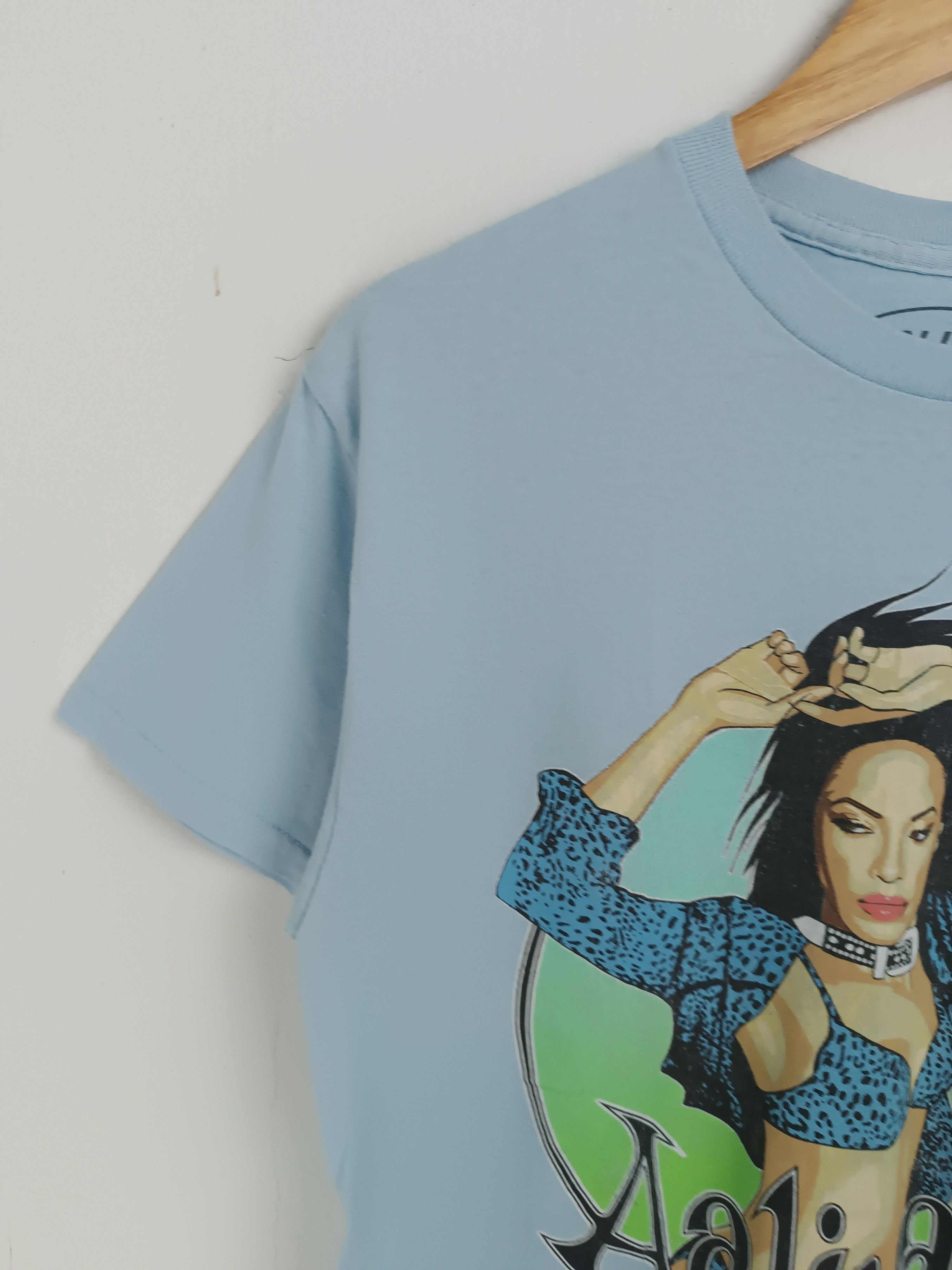 Rap Tees VINTAGE AALIYAH SEXY TEE tupac biggie left eye Size US M / EU 48-50 / 2 - 5 Thumbnail