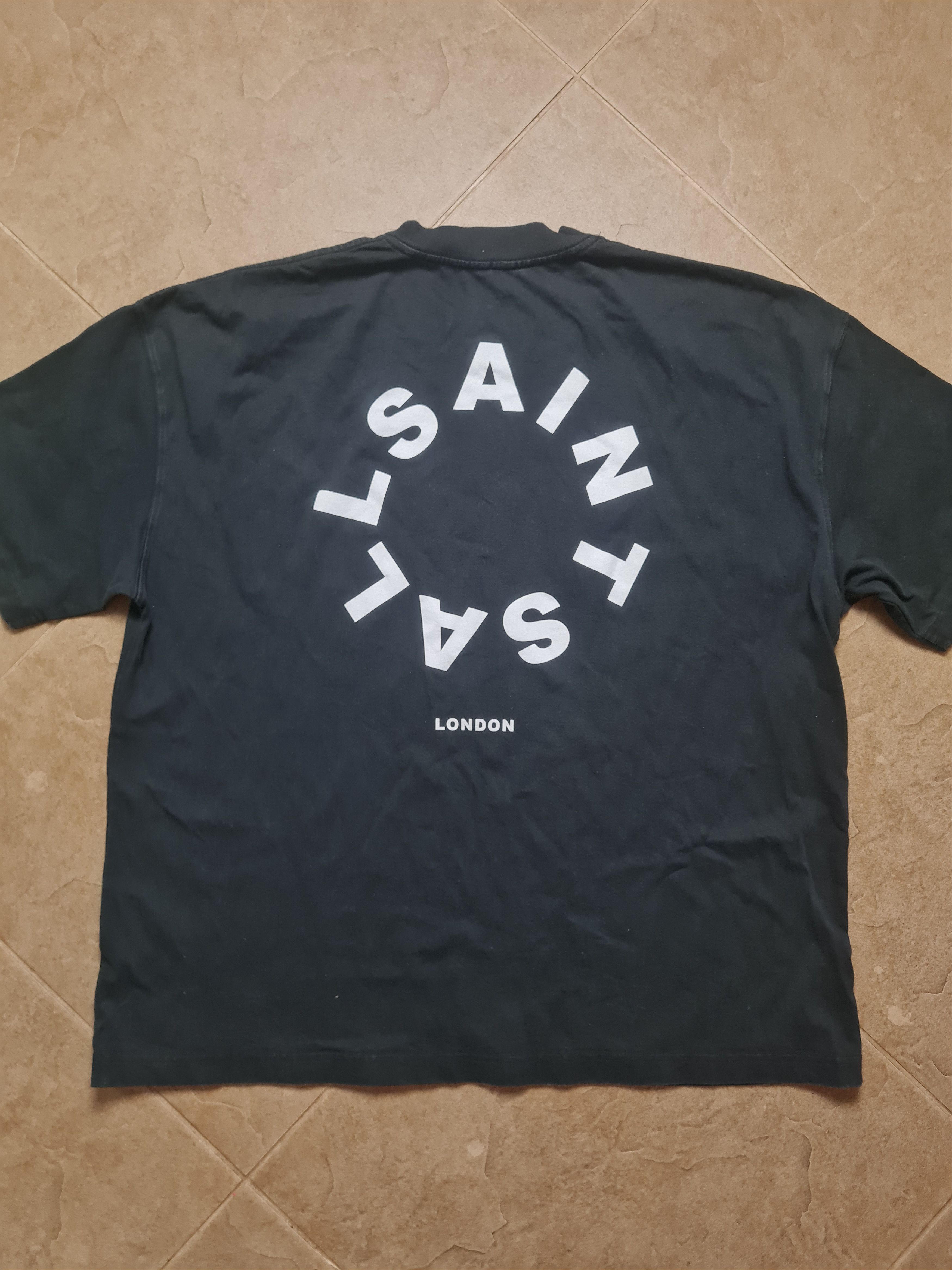 Allsaints Vintage mens Tierra Short Sleeve Crew Neck T-Shirt Size US XL / EU 56 / 4 - 1 Thumbnail