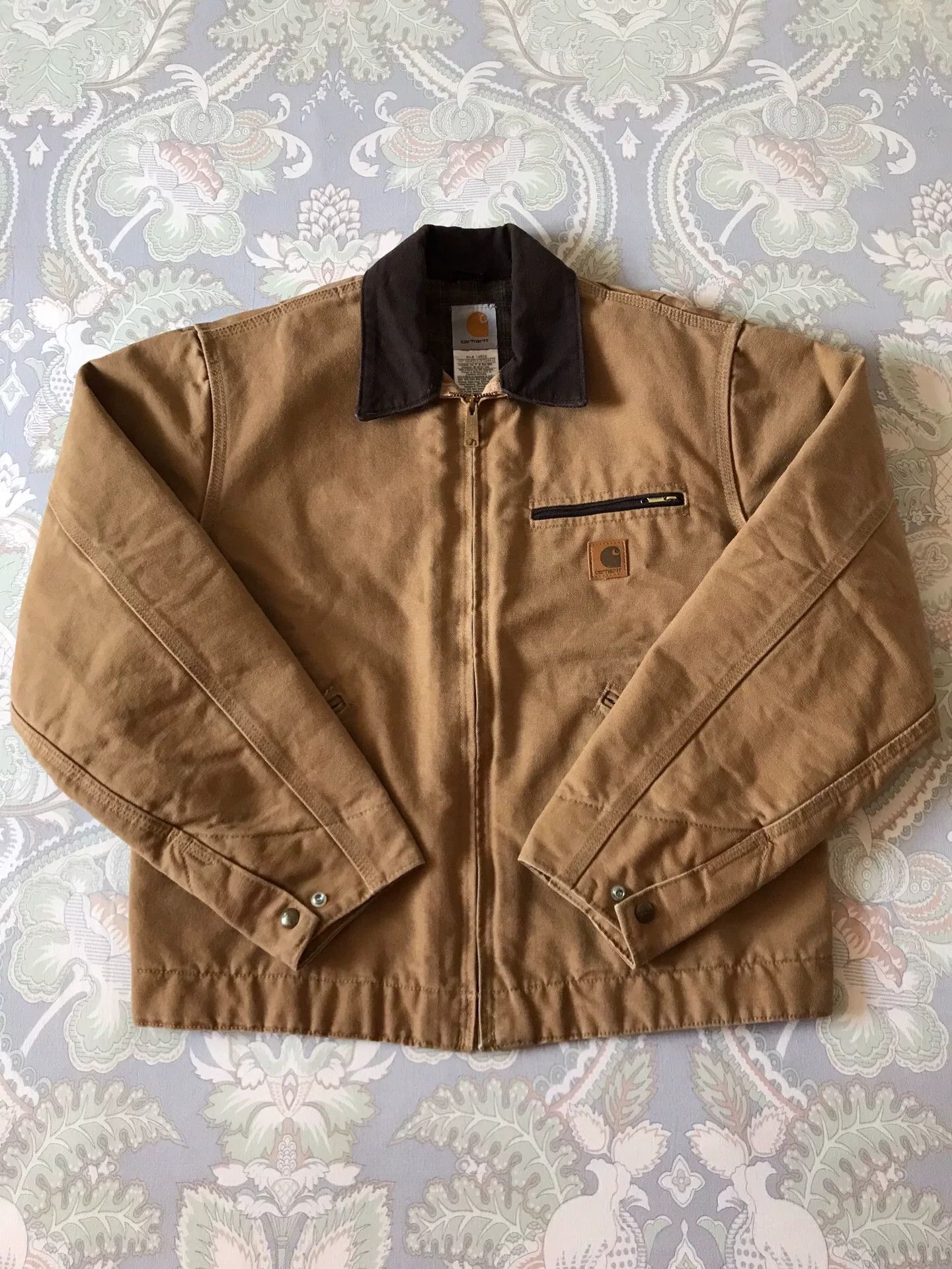 Carhartt Carhartt J97 Detroit Washed Canvas Jacket Size US M / EU 48-50 / 2 - 1 Thumbnail