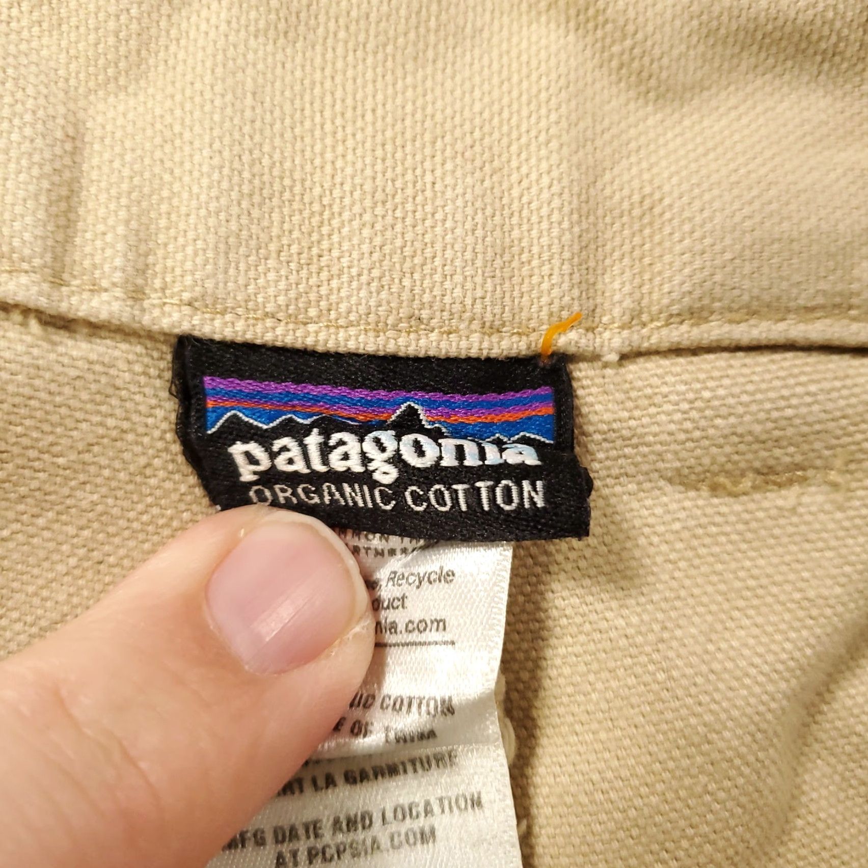 Patagonia Patagonia Pants Duck Beige 35x32 M's Regular 56826 Gorp Khakis Cotton Canvas Size US 35 - 7 Thumbnail
