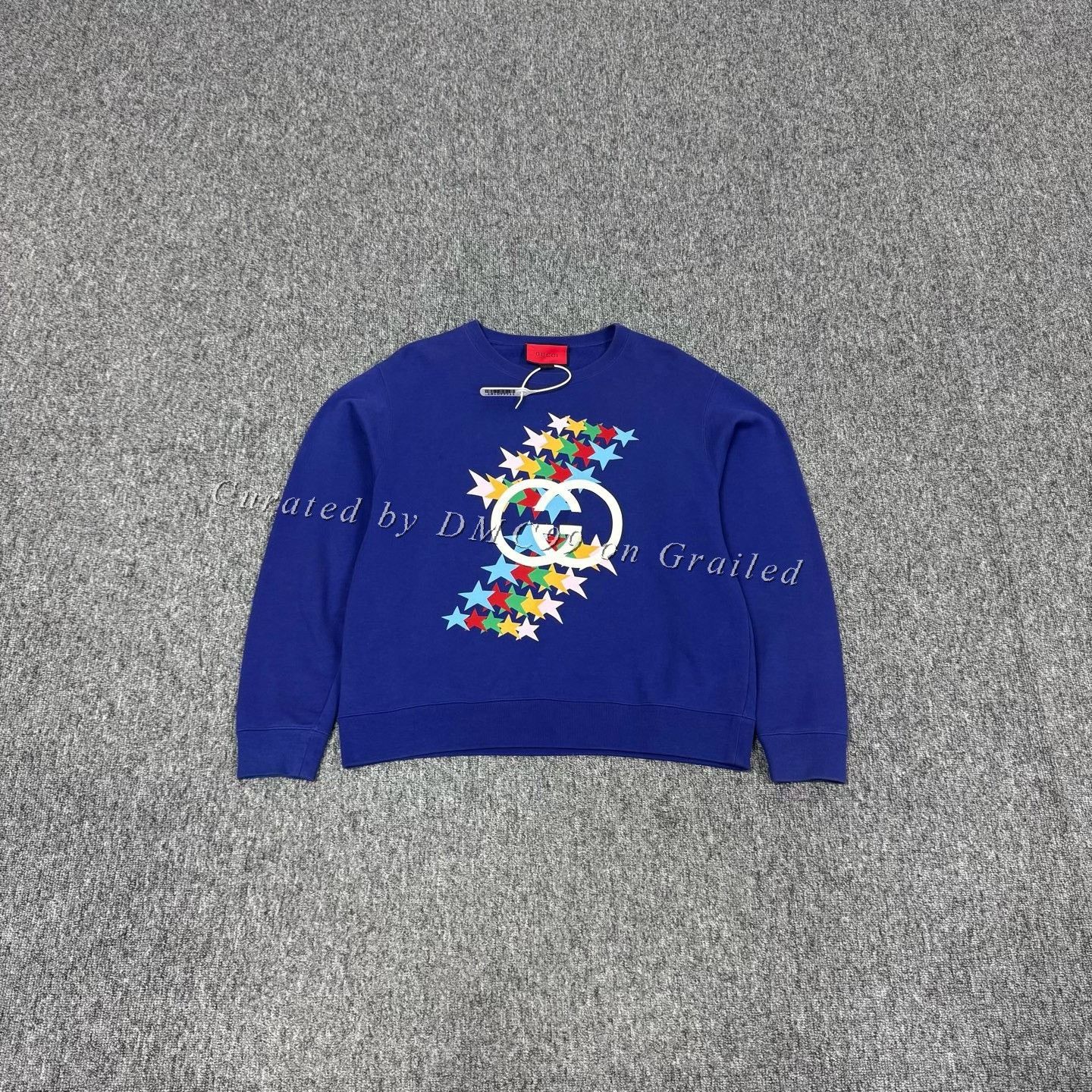 Gucci Gucci Blue Double G Star Sweatshirt S Size US S / EU 44-46 / 1 - 1 Thumbnail