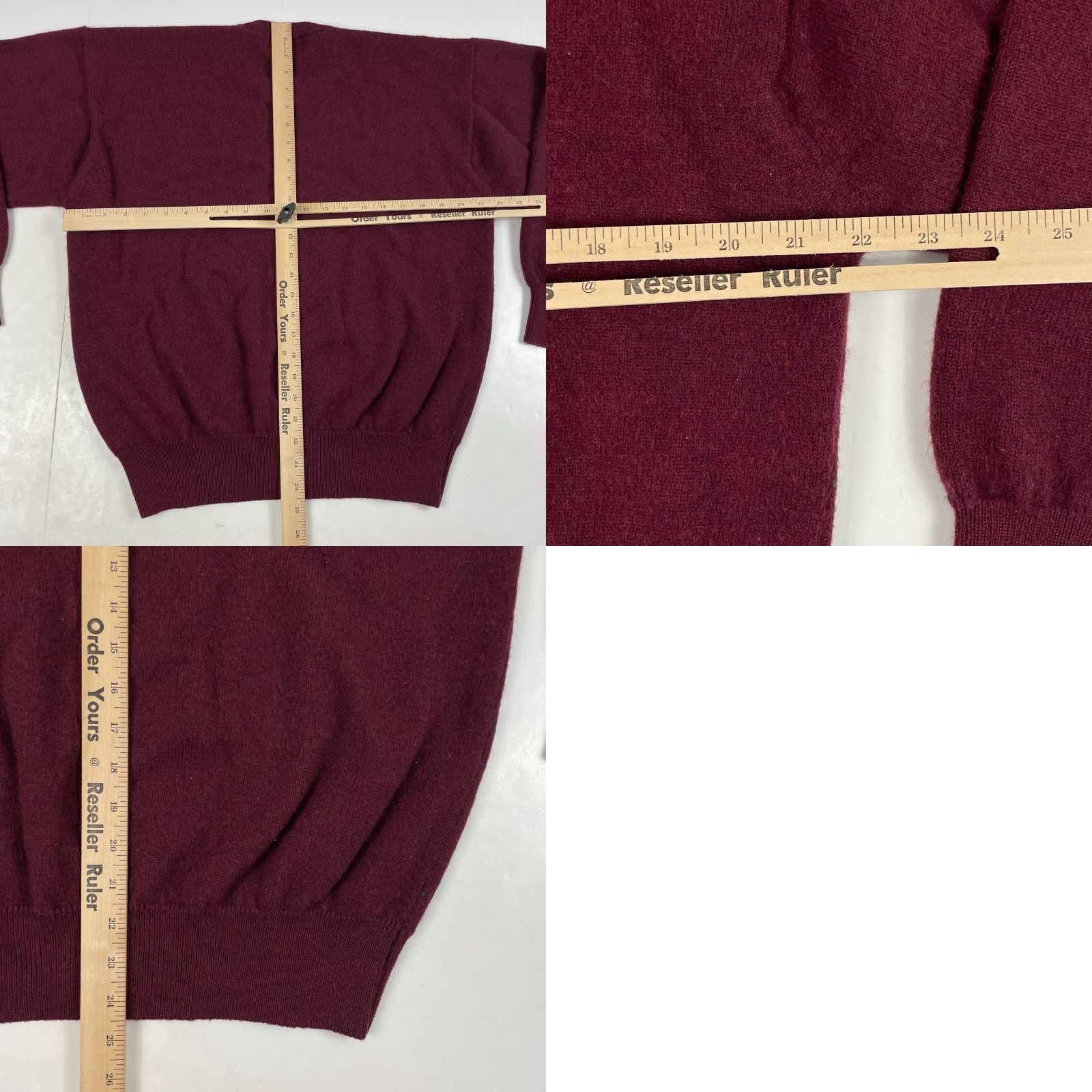 Vintage VINTAGE Bobby Jones Sweater Mens Large Red Wool Long Sleeve Pullover Golf Check Size US L / EU 52-54 / 3 - 9 Thumbnail