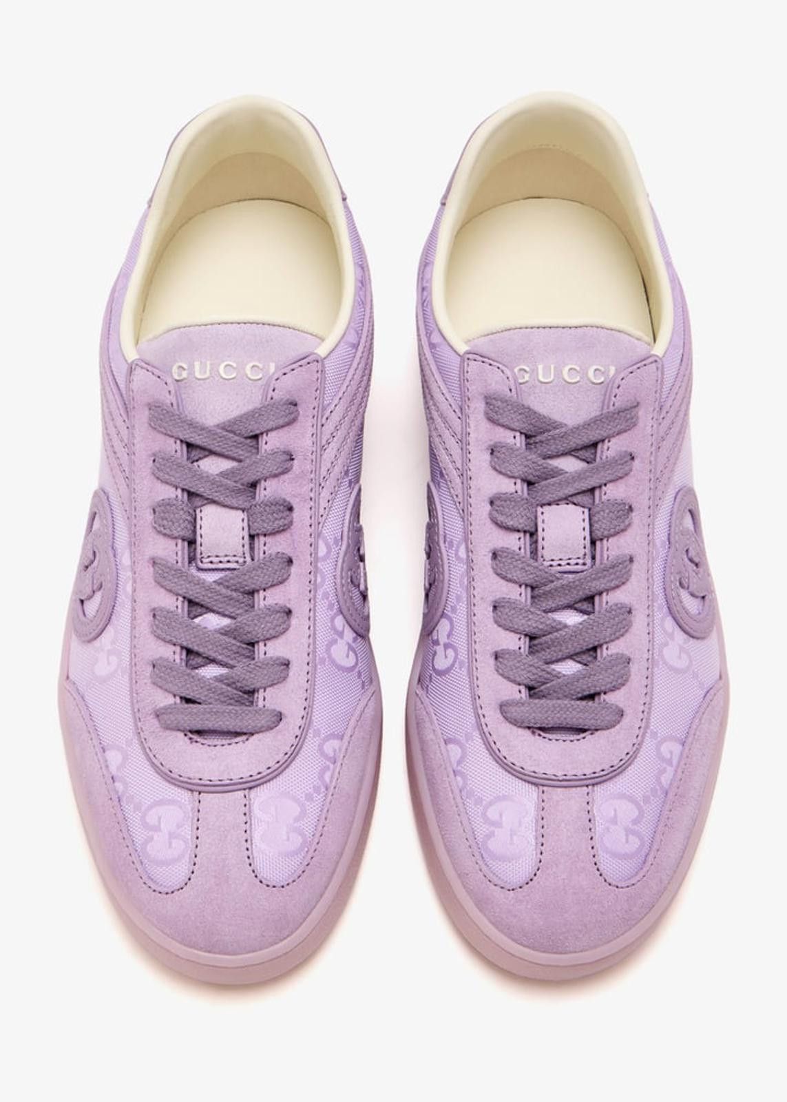 Gucci Gucci G75 Suede Sneakers Size US 7.5 / IT 37.5 - 3 Thumbnail