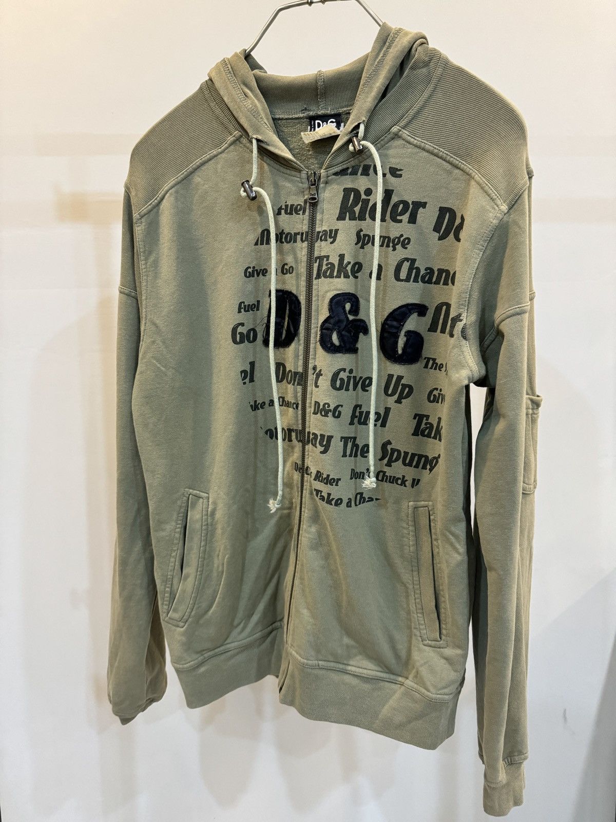 Dolce Gabbana Zip Hoodie | Grailed