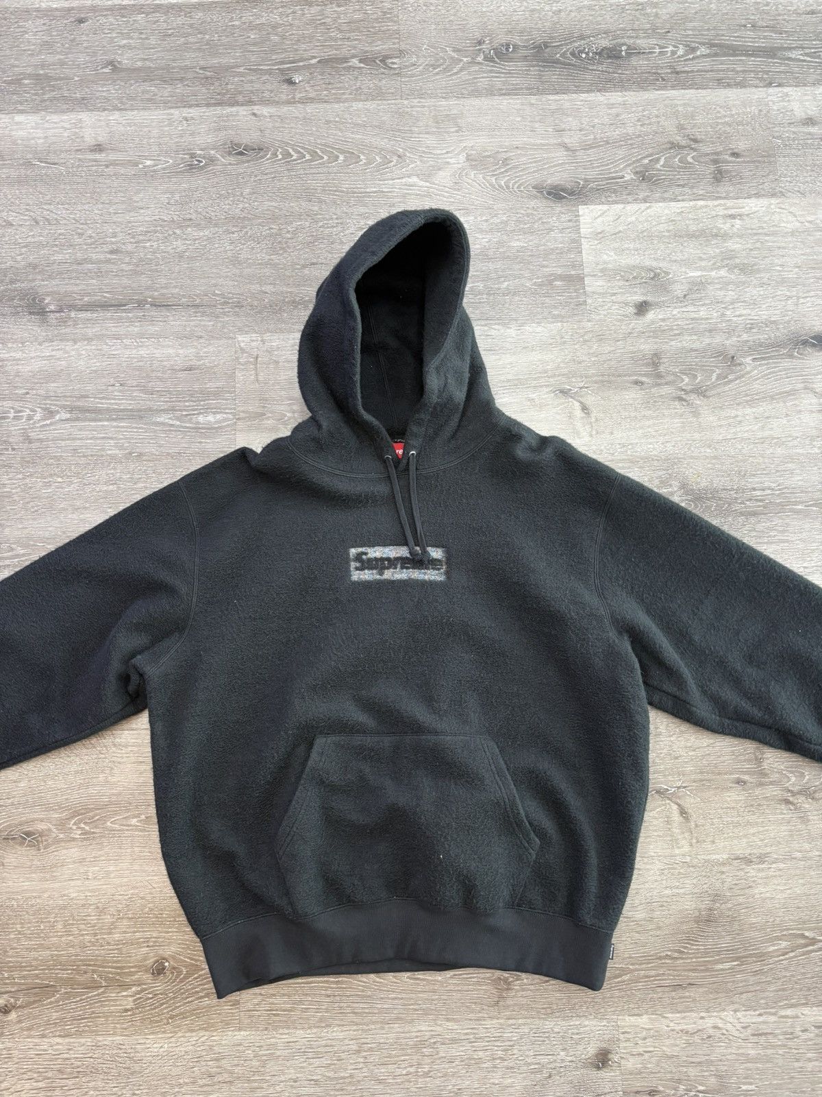 Supreme Supreme Inside Out Box Logo Hooded Sweatshirt (BLACK) Size US L / EU 52-54 / 3 - 1 Thumbnail