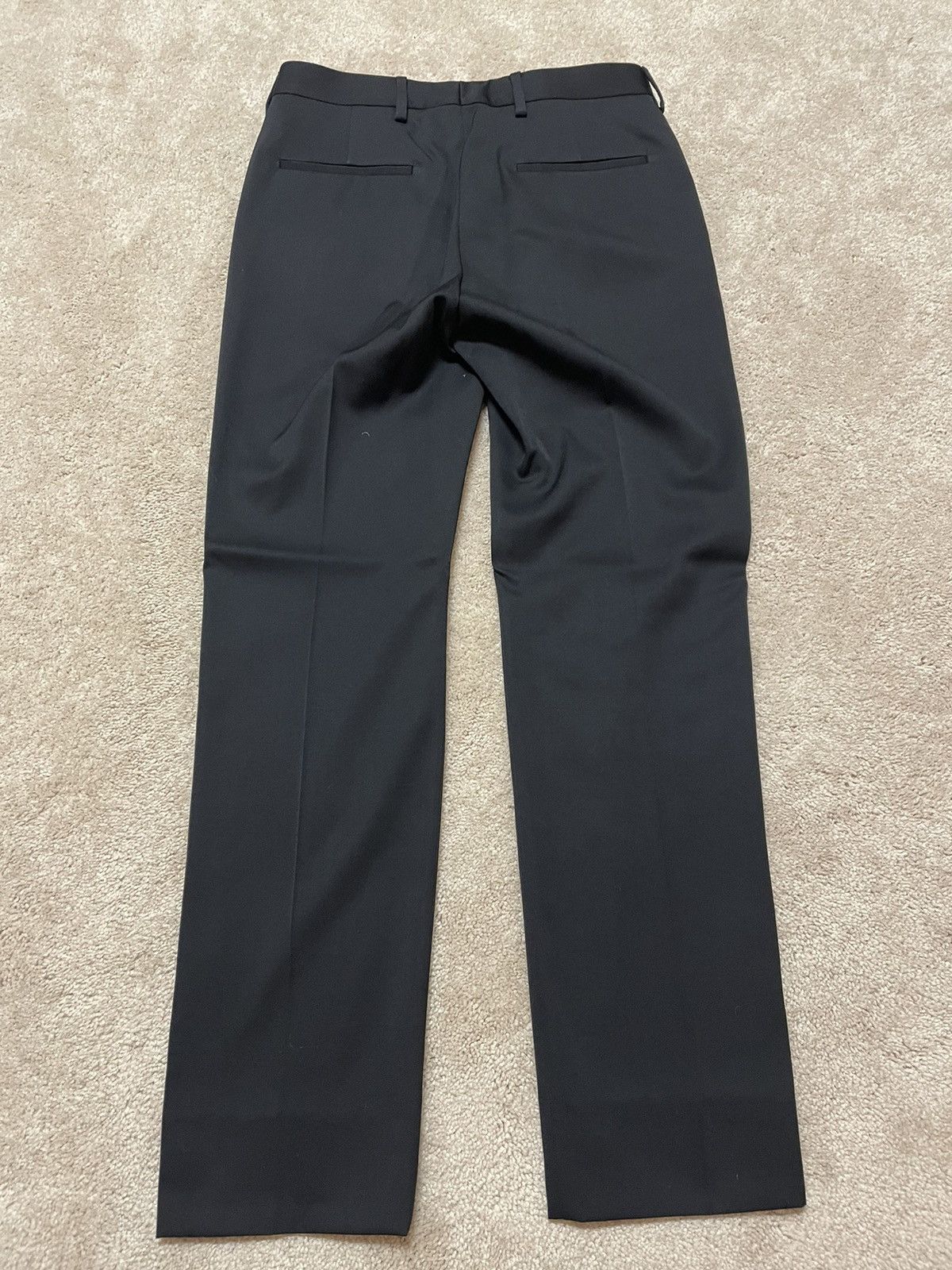 Saint Laurent Paris Saint Laurent Black Pleated Pants Size US 28 / EU 44 - 2 Thumbnail