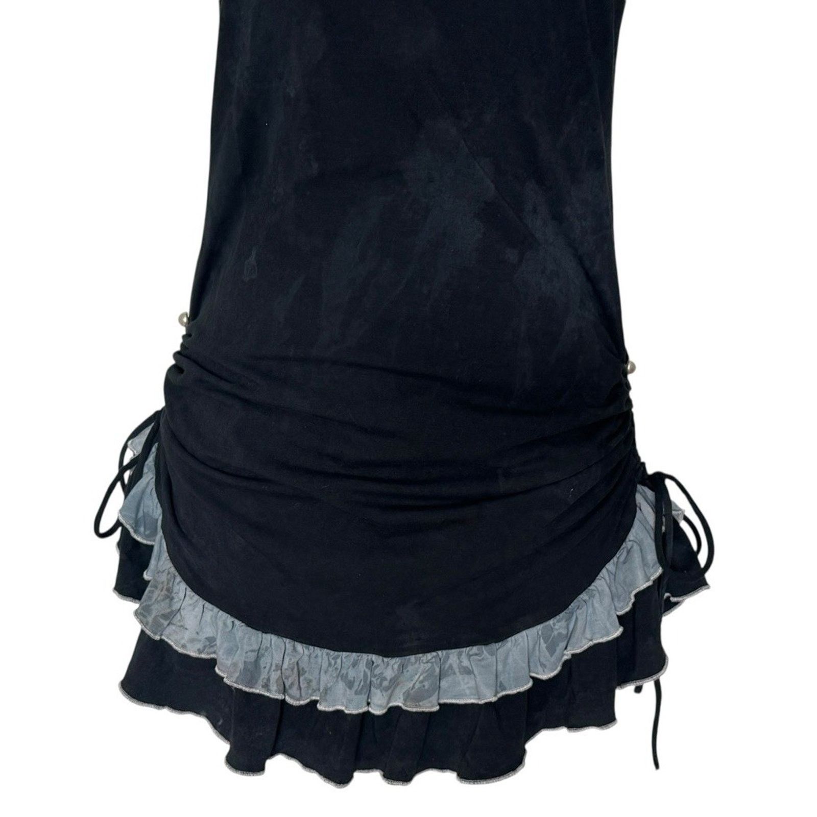 Other RARE Indie Vintage Mini Dress Y2K Coquette Cottagecore Goth Size M / US 6-8 / IT 42-44 - 5 Thumbnail