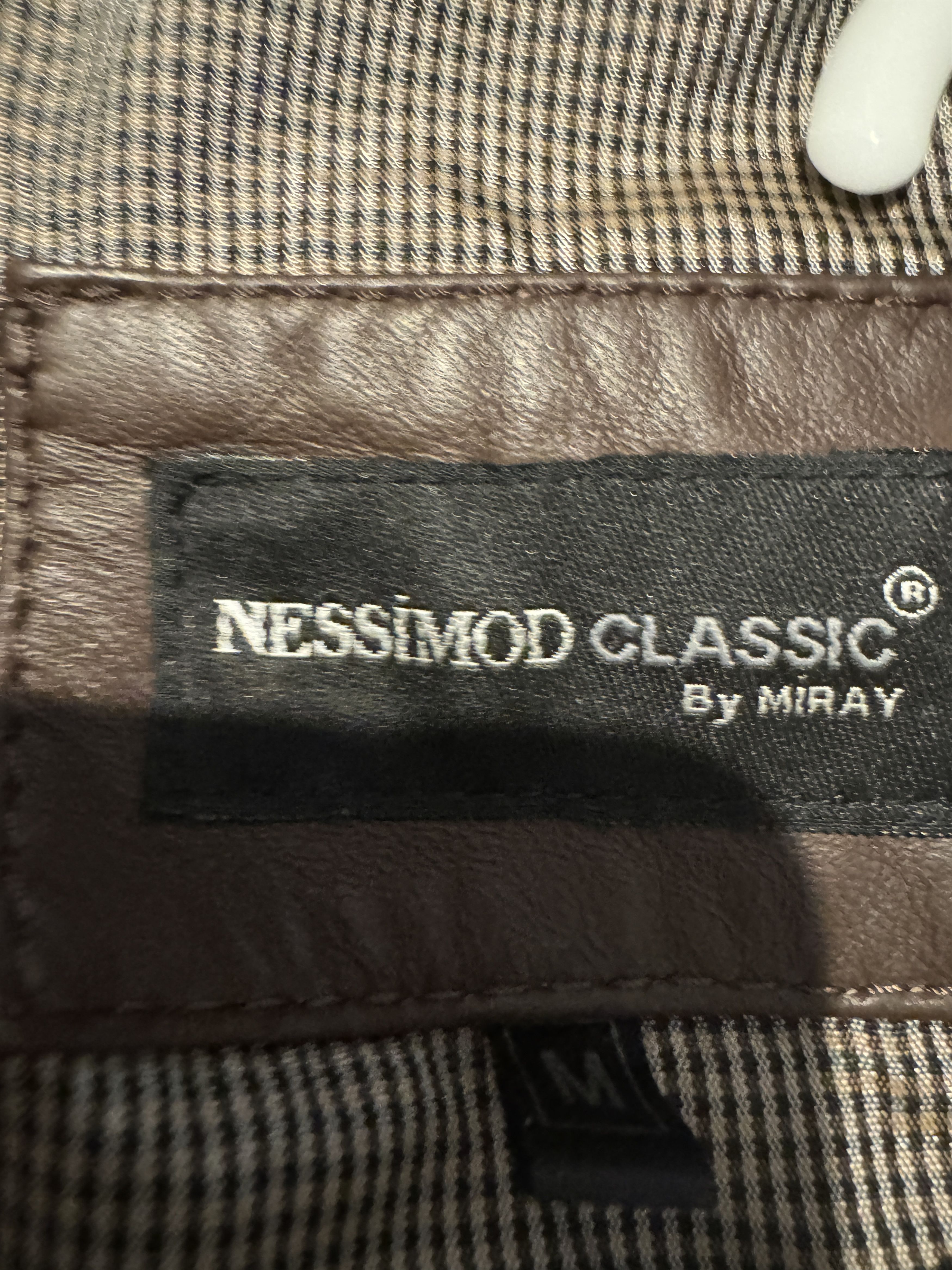 Other Nessimod Classic leather jacket by Miray Size US M / EU 48-50 / 2 - 10 Thumbnail