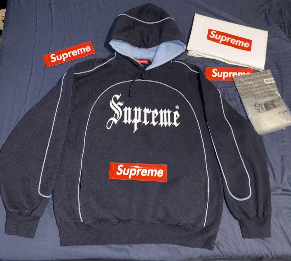 Supreme Piping Hoodie | Grailed