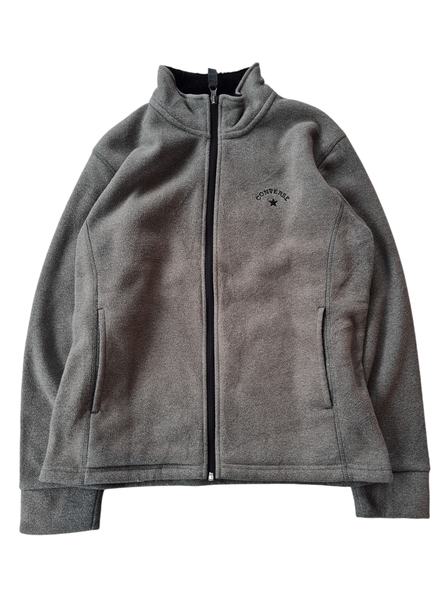 Converse × Vintage Vintage Converse Fleece Jacket Size US M / EU 48-50 / 2 - 1 Thumbnail