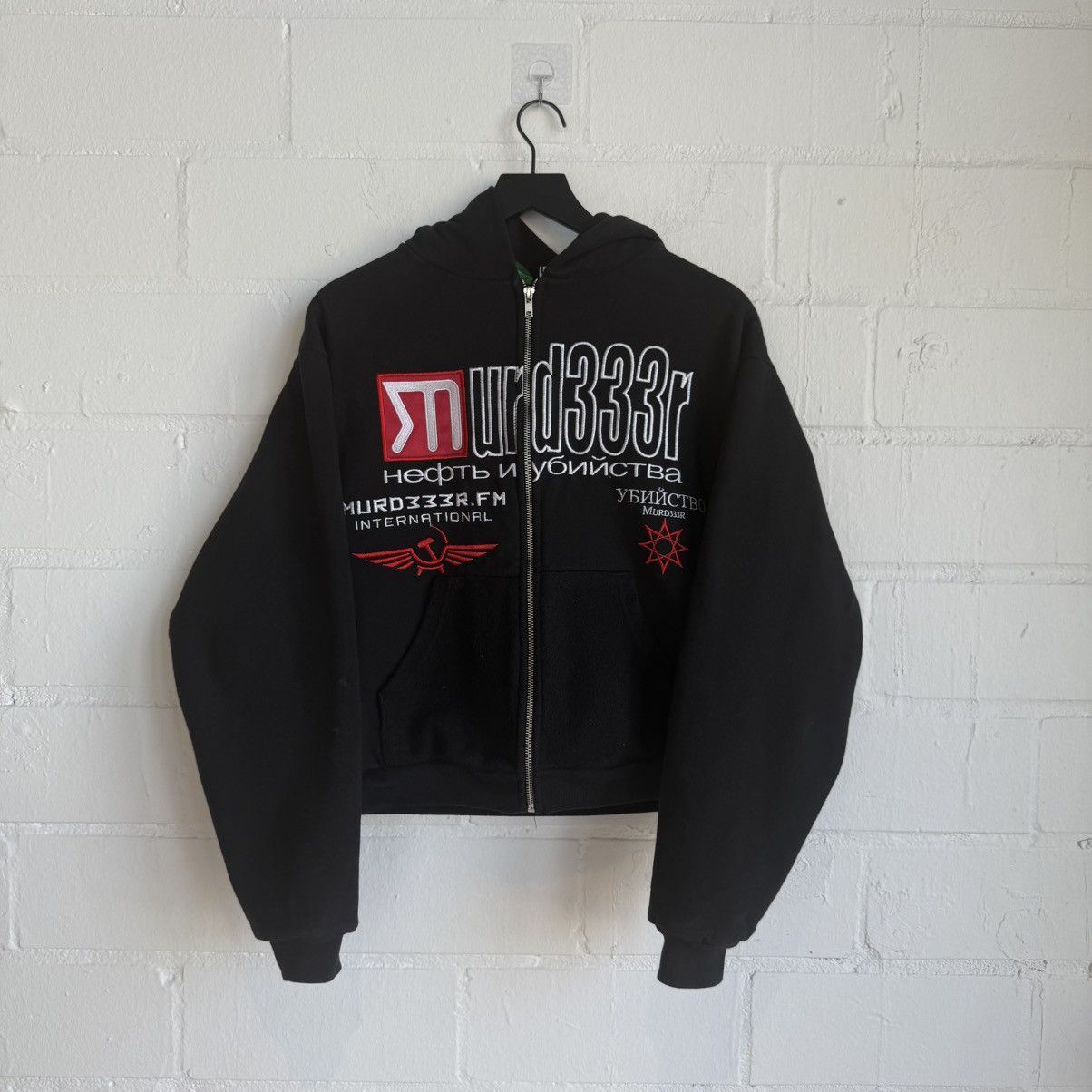 Greedy Unit × murd333r.fm Greedy Unit X MFM Multi Tag Jacket Size US S / EU 44-46 / 1 - 1 Thumbnail