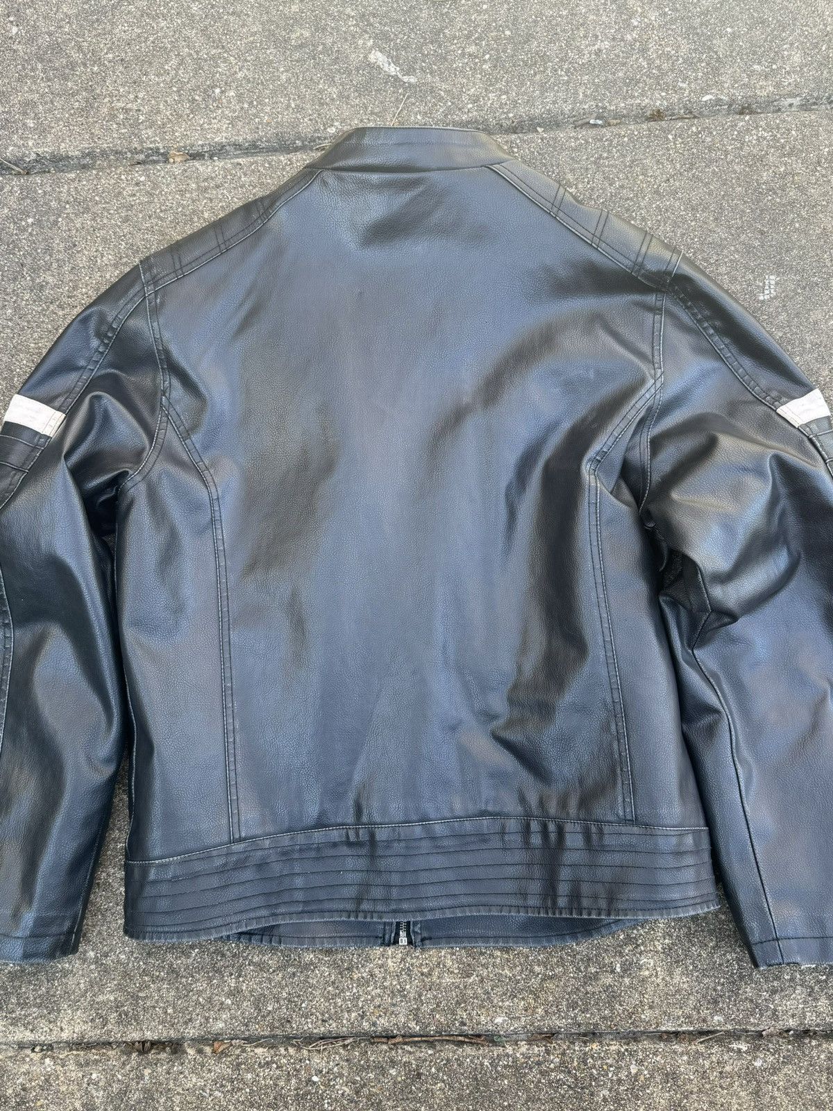 Other VINTAGE LEATHER MOTO JACKET Size US M / EU 48-50 / 2 - 3 Thumbnail