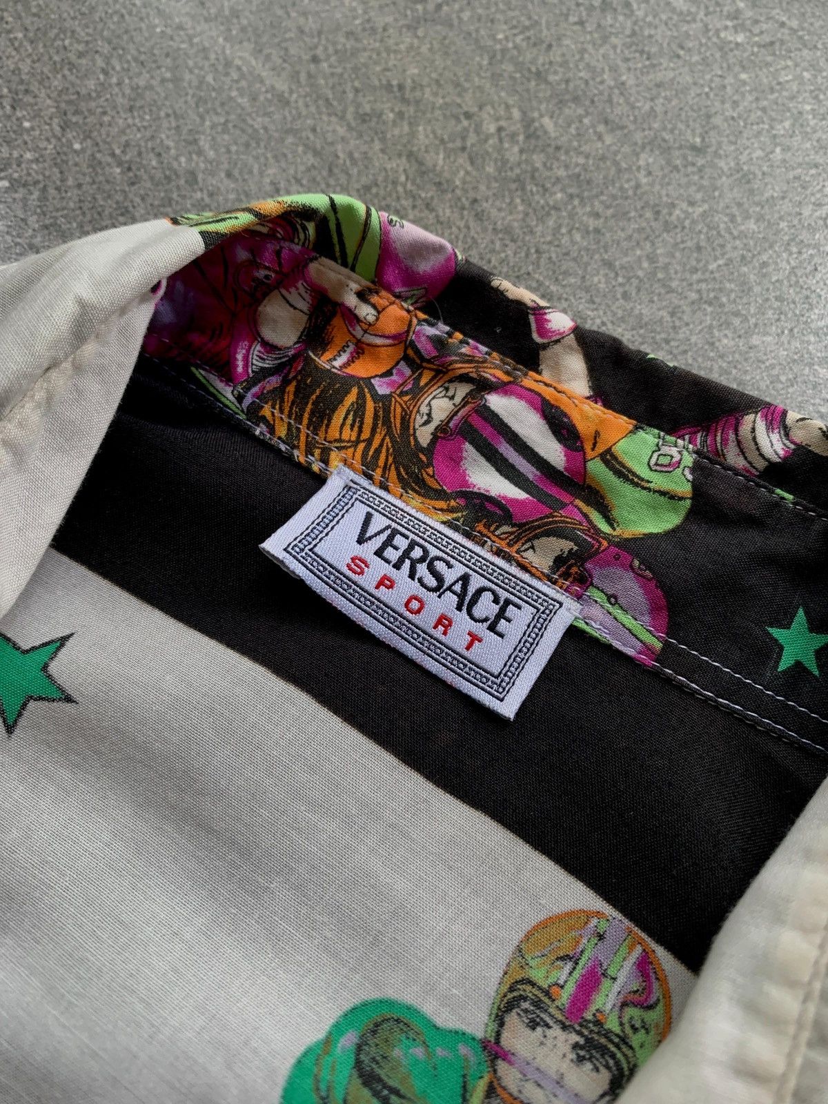 Versace FREE TAX ! Vintage Baseball Checkered Shirt Size US M / EU 48-50 / 2 - 7 Thumbnail