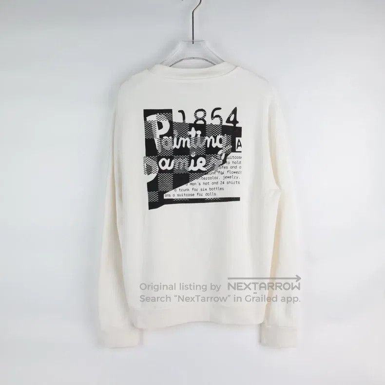 Louis Vuitton Louis Vuitton 24 New Embroidered Logo Sweatshirt Size US L / EU 52-54 / 3 - 2 Thumbnail