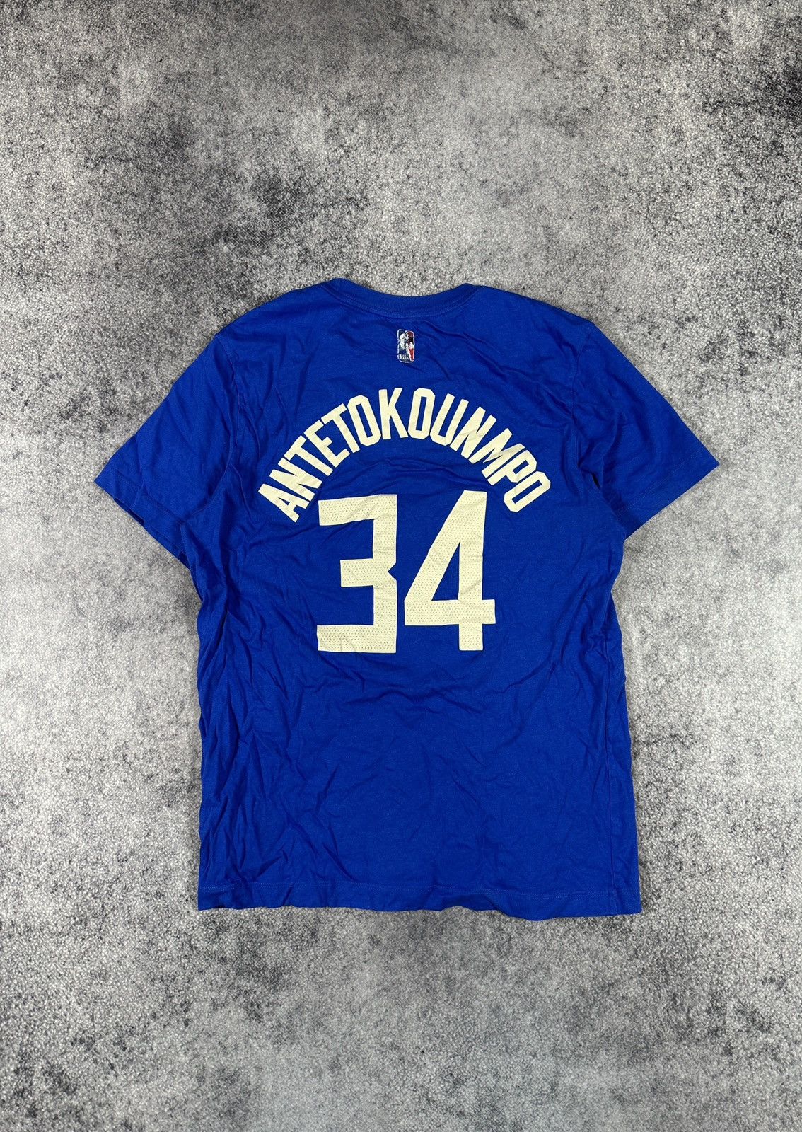NBA Nike Milwaukee 34 Antetokounmpo Logo T-shirt NBA USA S Rare Size US S / EU 44-46 / 1 - 4 Thumbnail