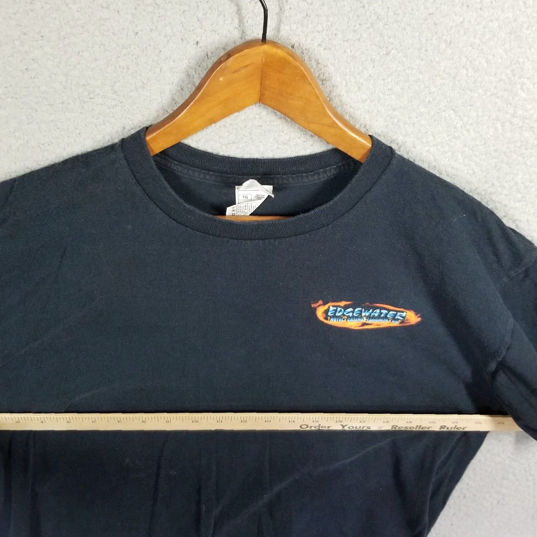 Vintage VINTAGE Harley Davidson Motorcycle Shirt Adult XL Black Graphic Tee 90s Grunge Logo Marines? Size US XL / EU 56 / 4 - 7 Thumbnail