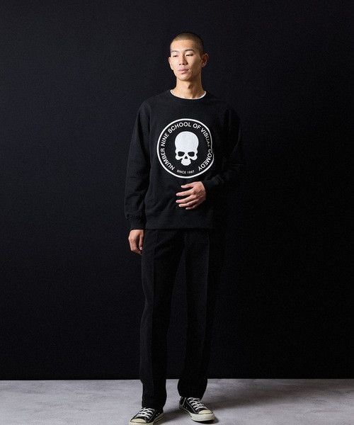 Number (N)ine NUMBER (N)INE SCHOOL OF VISUAL COMEDY PRINT SWEATSHIRT M Size US M / EU 48-50 / 2 - 5 Thumbnail
